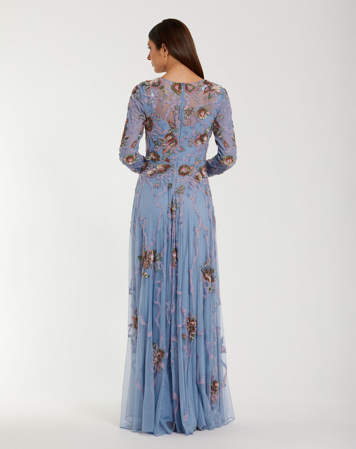 Mac Duggal 6202-slateblue-bk