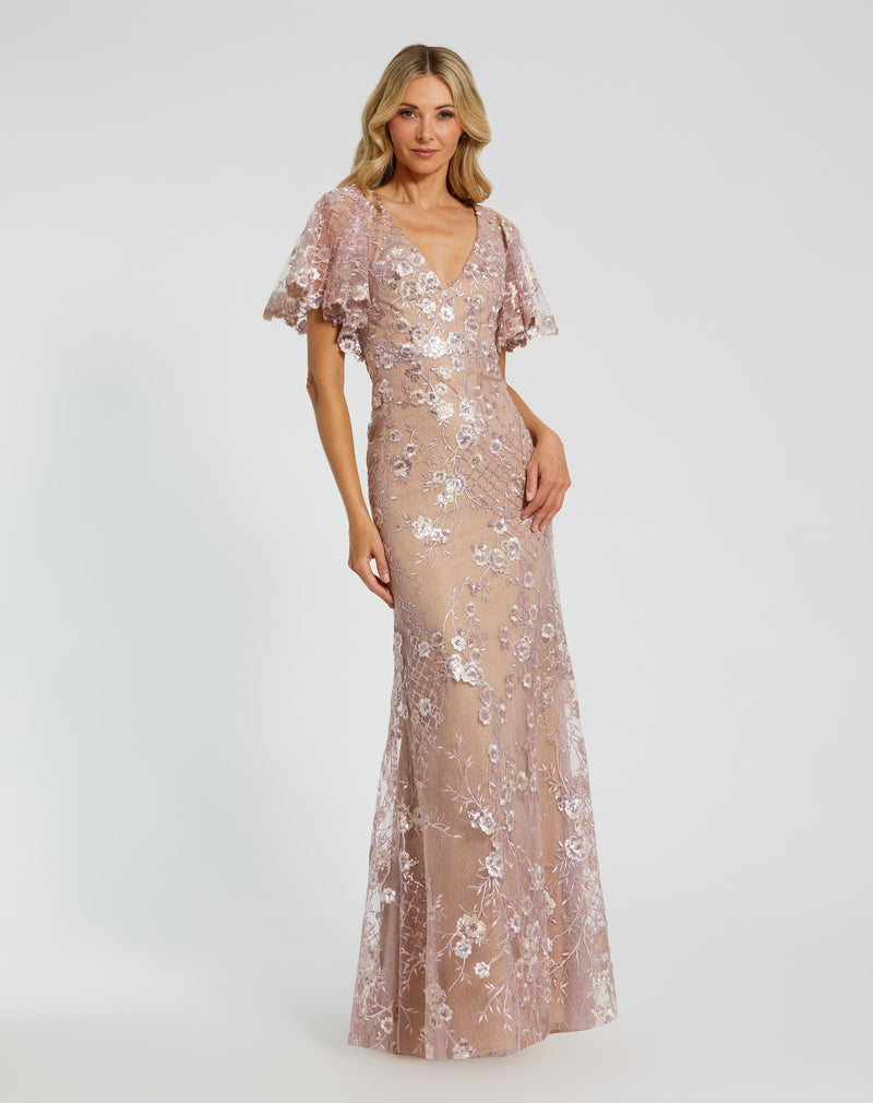 Mac Duggal 68743-rosepink-ab