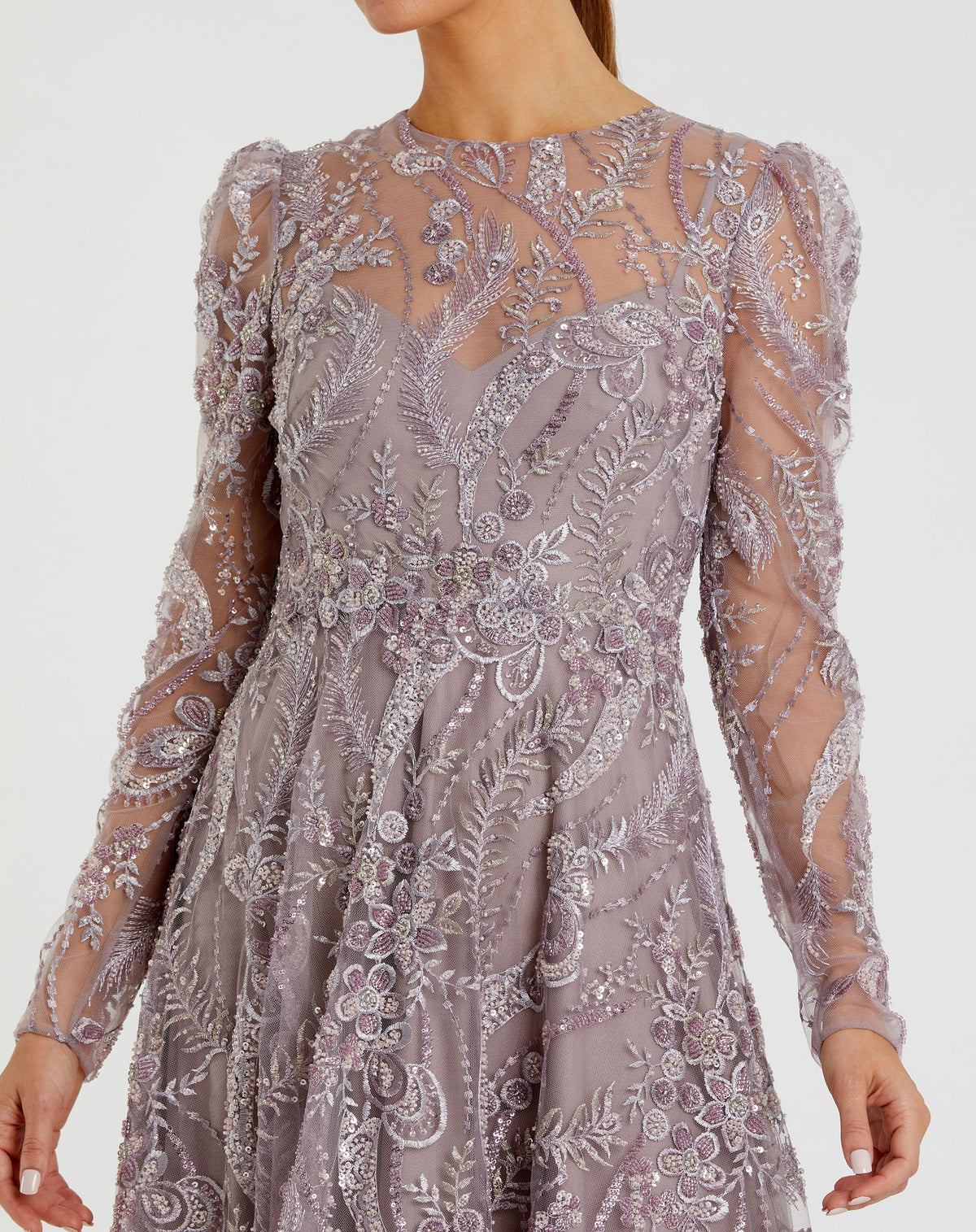 Mac Duggal 68910-mauve-cl