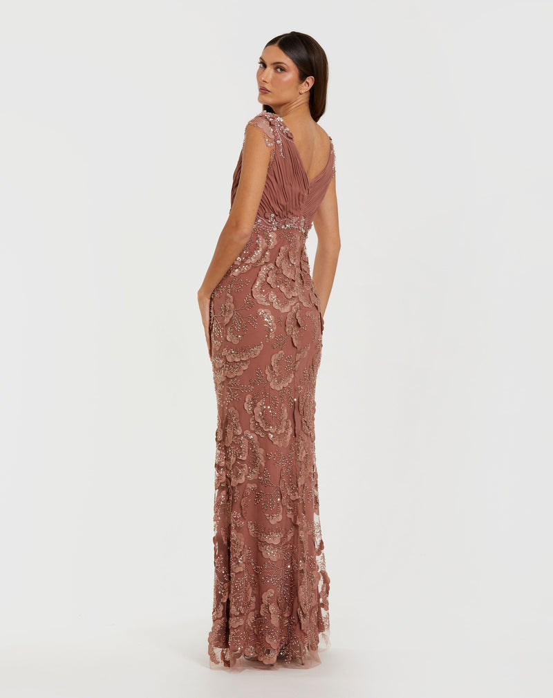 Mac Duggal 69022-rose-bk