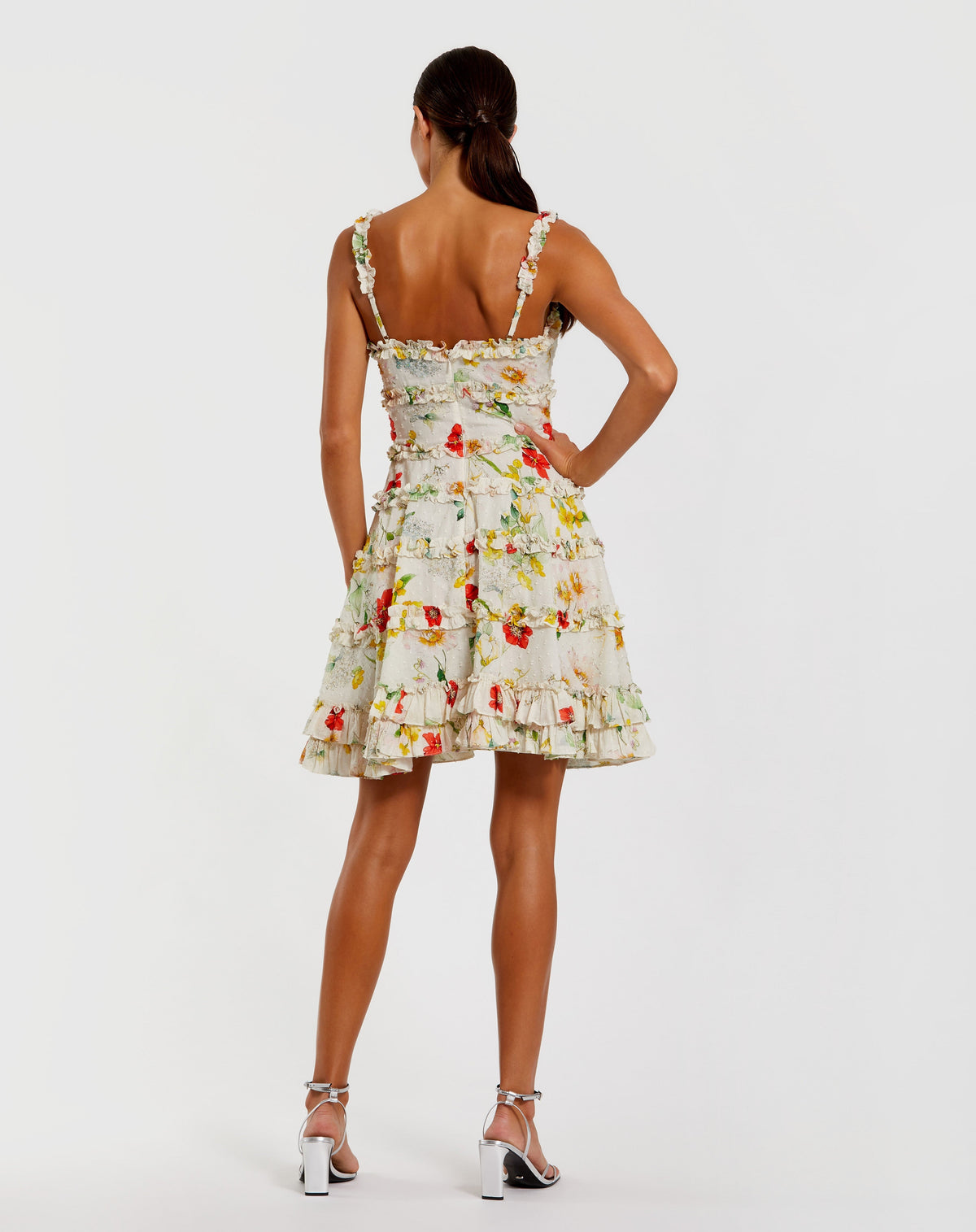 Mac Duggal 8257-ivorymulti-bk