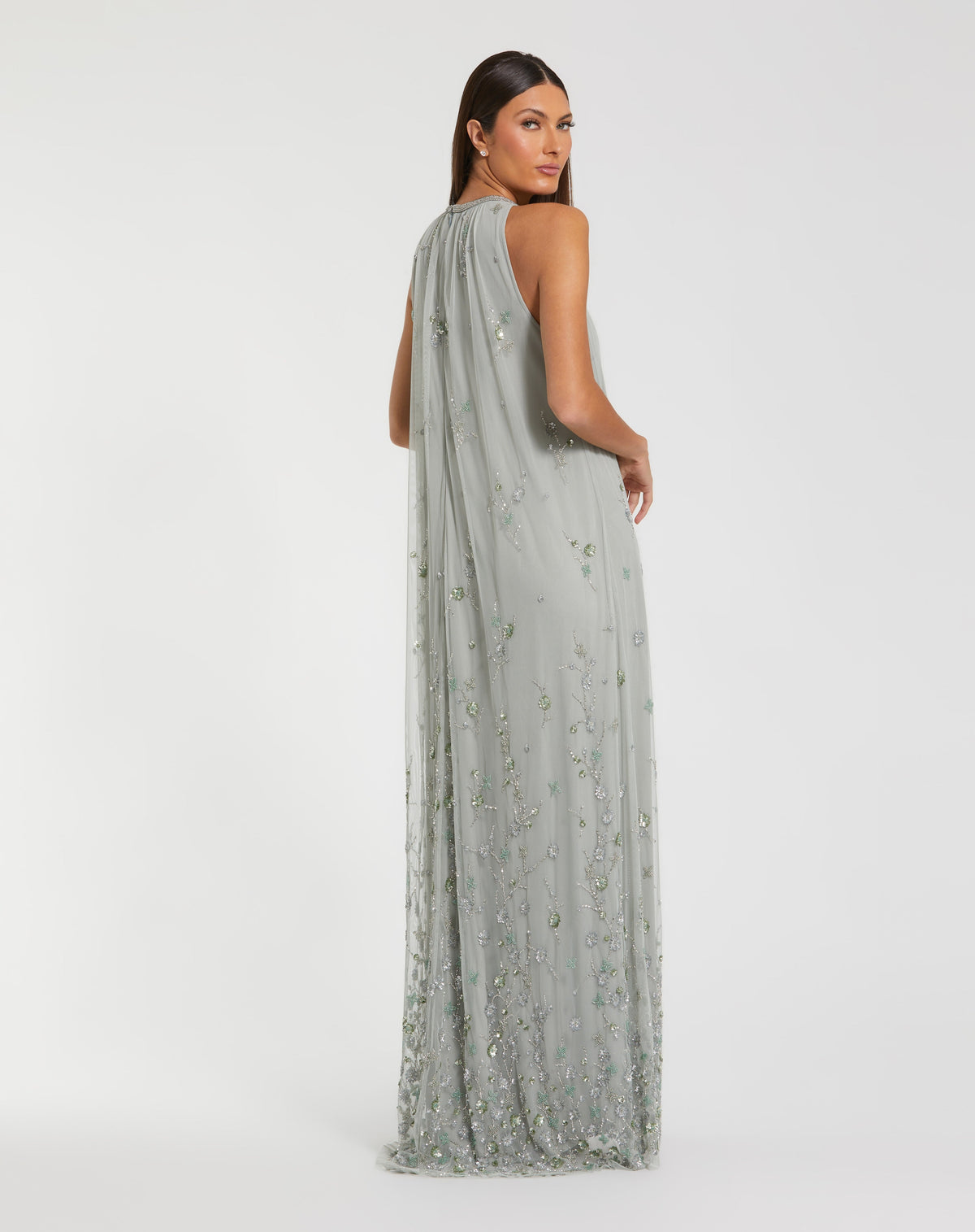 Mac Duggal 9382-sage-bk