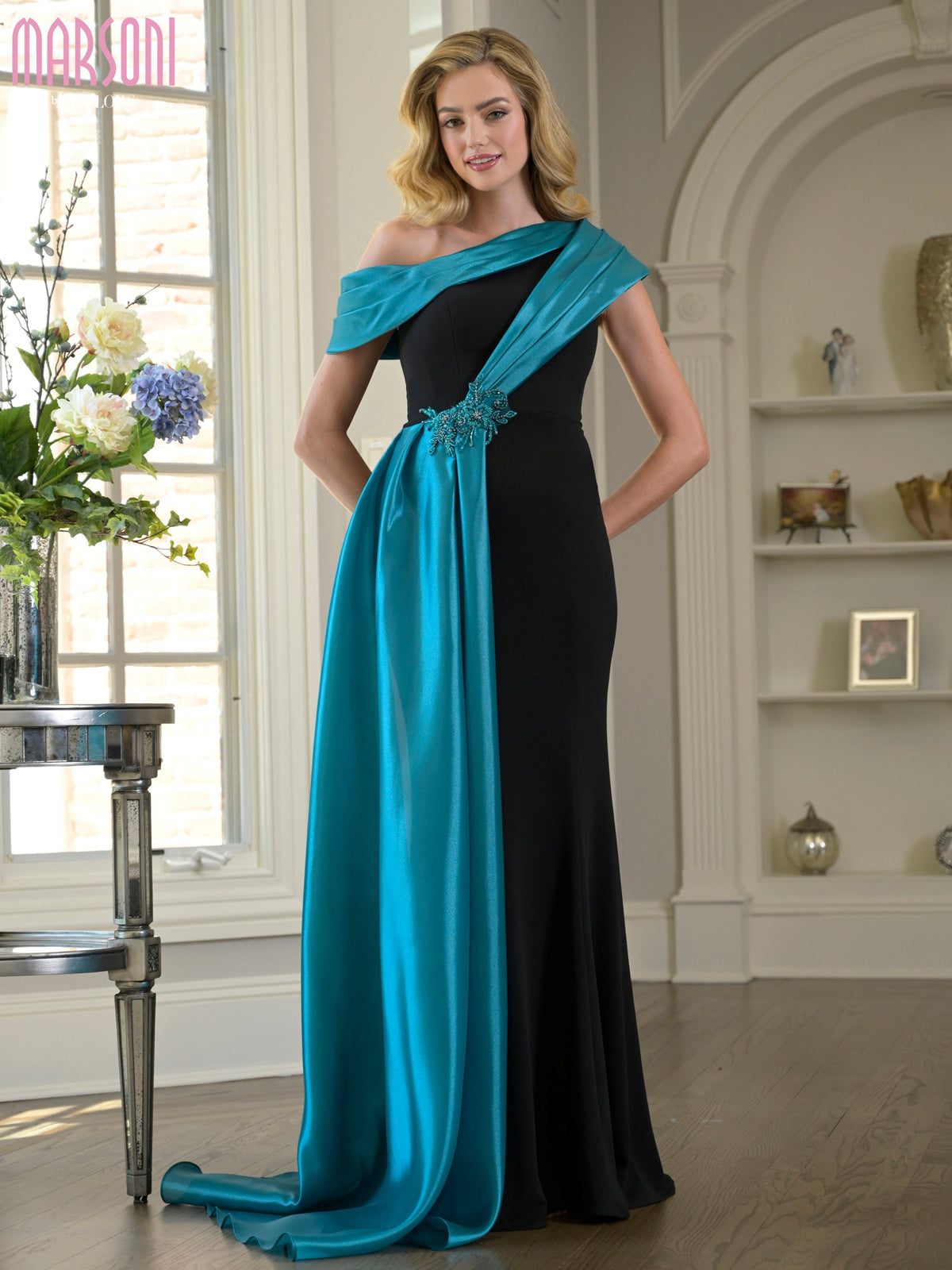 Marsoni M346_BLACK_TEAL_F1