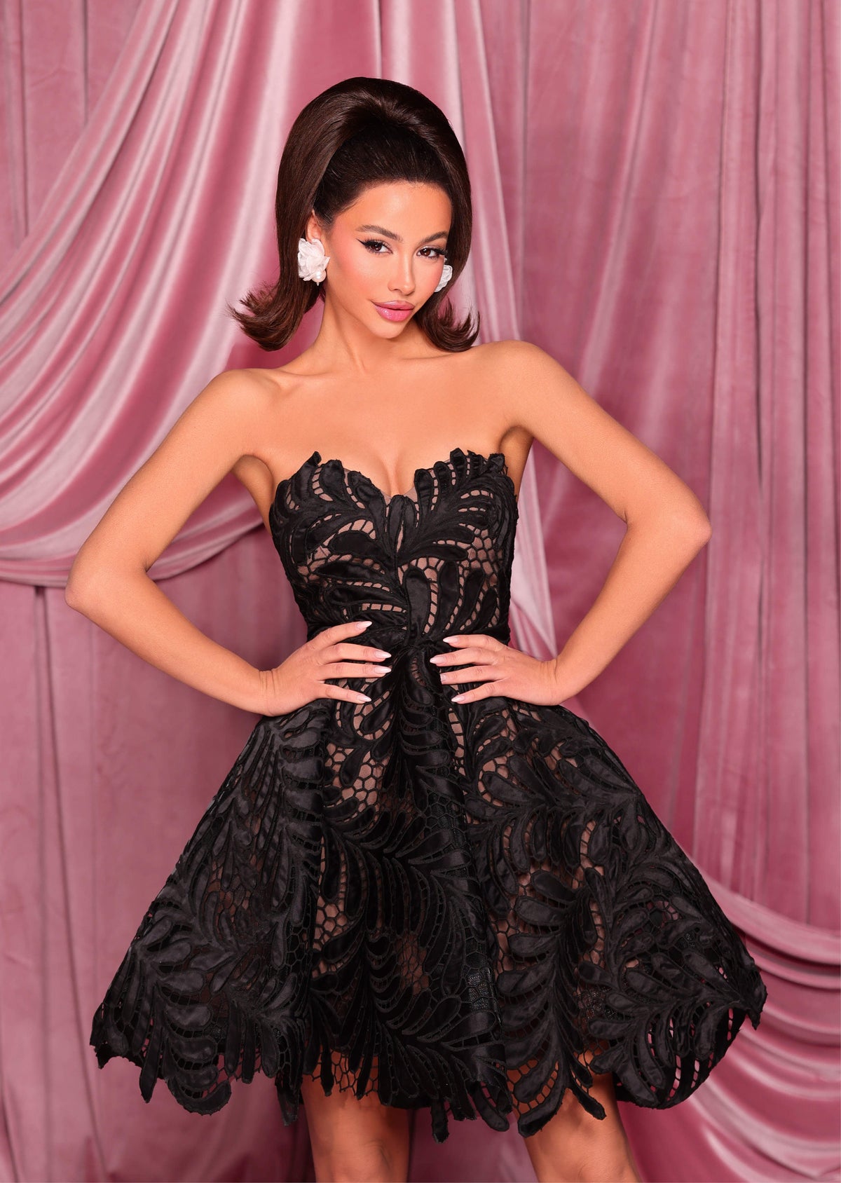 Nicoletta nc3055-black-nude-3