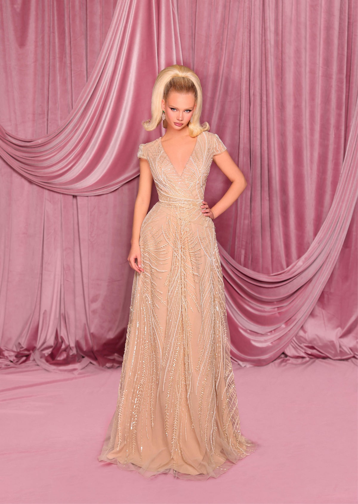 Nicoletta nc3070-champagne-1