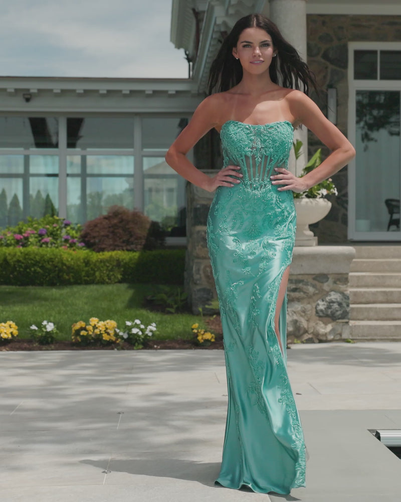 Faviana 11625 designer dress video
