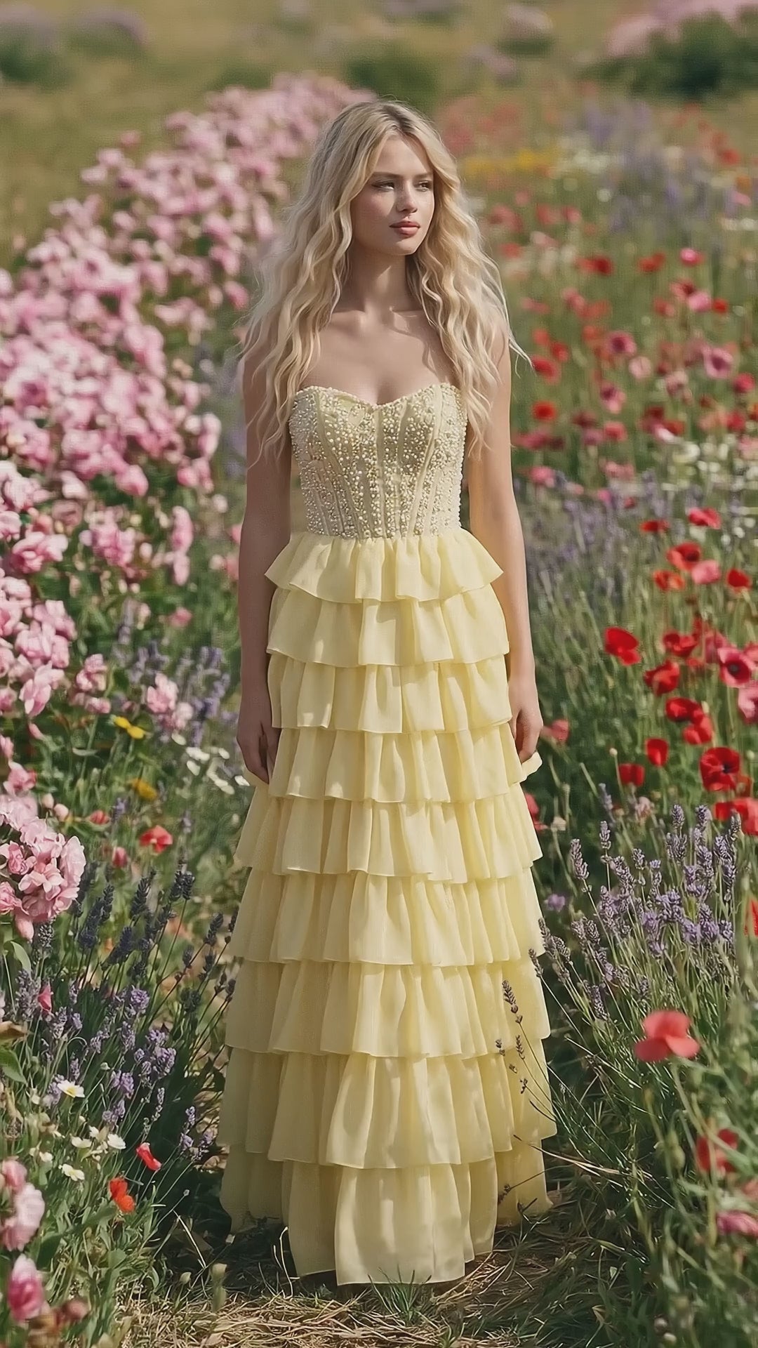Terani 271P8115 designer dress video