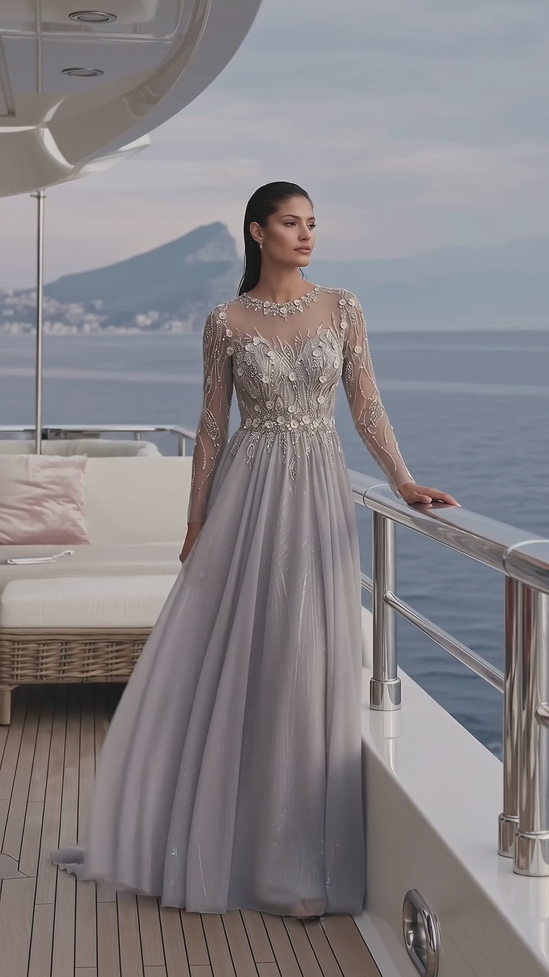 Terani 271M8448 designer dress video
