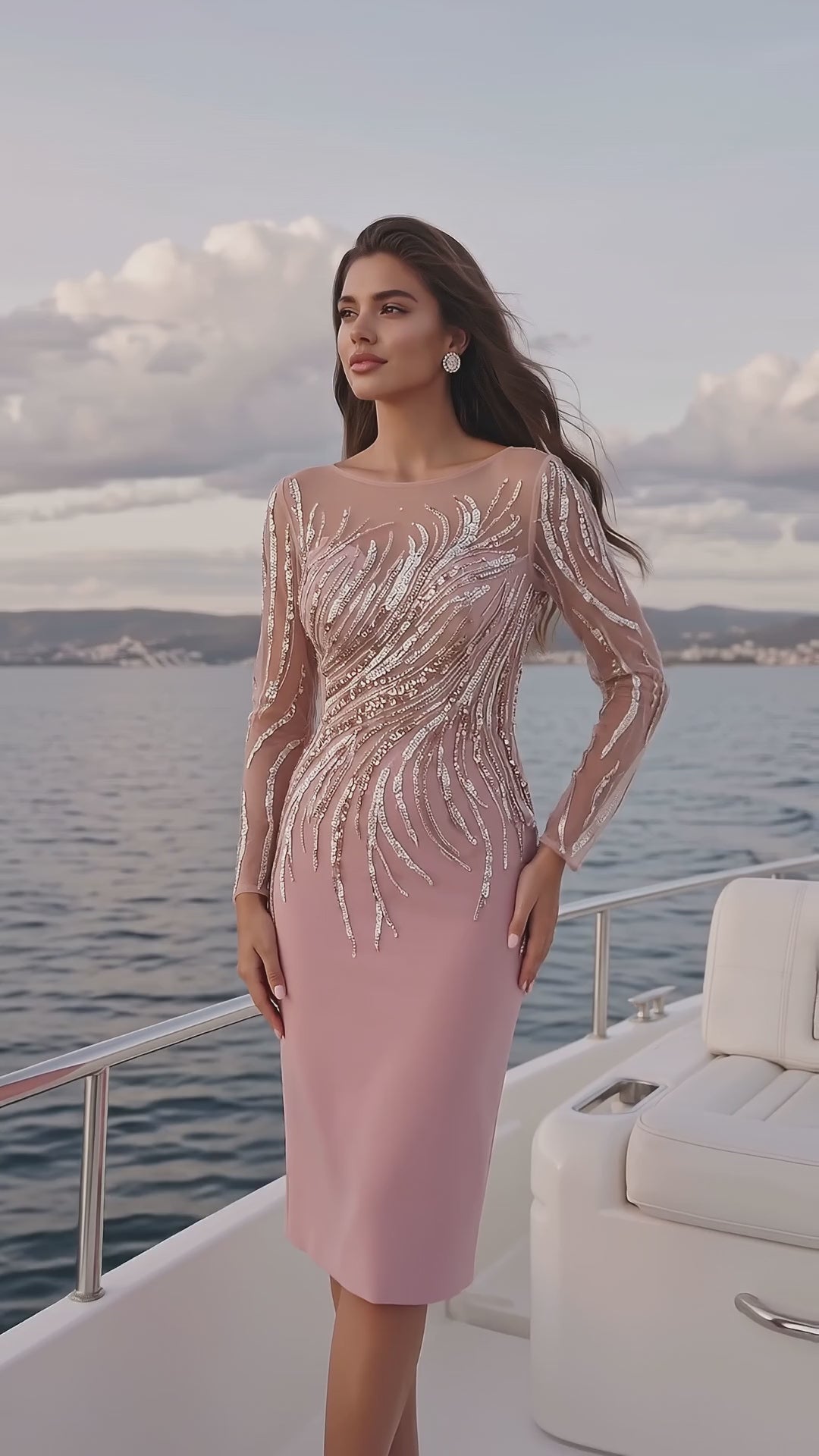 Terani 271C8148 designer dress video