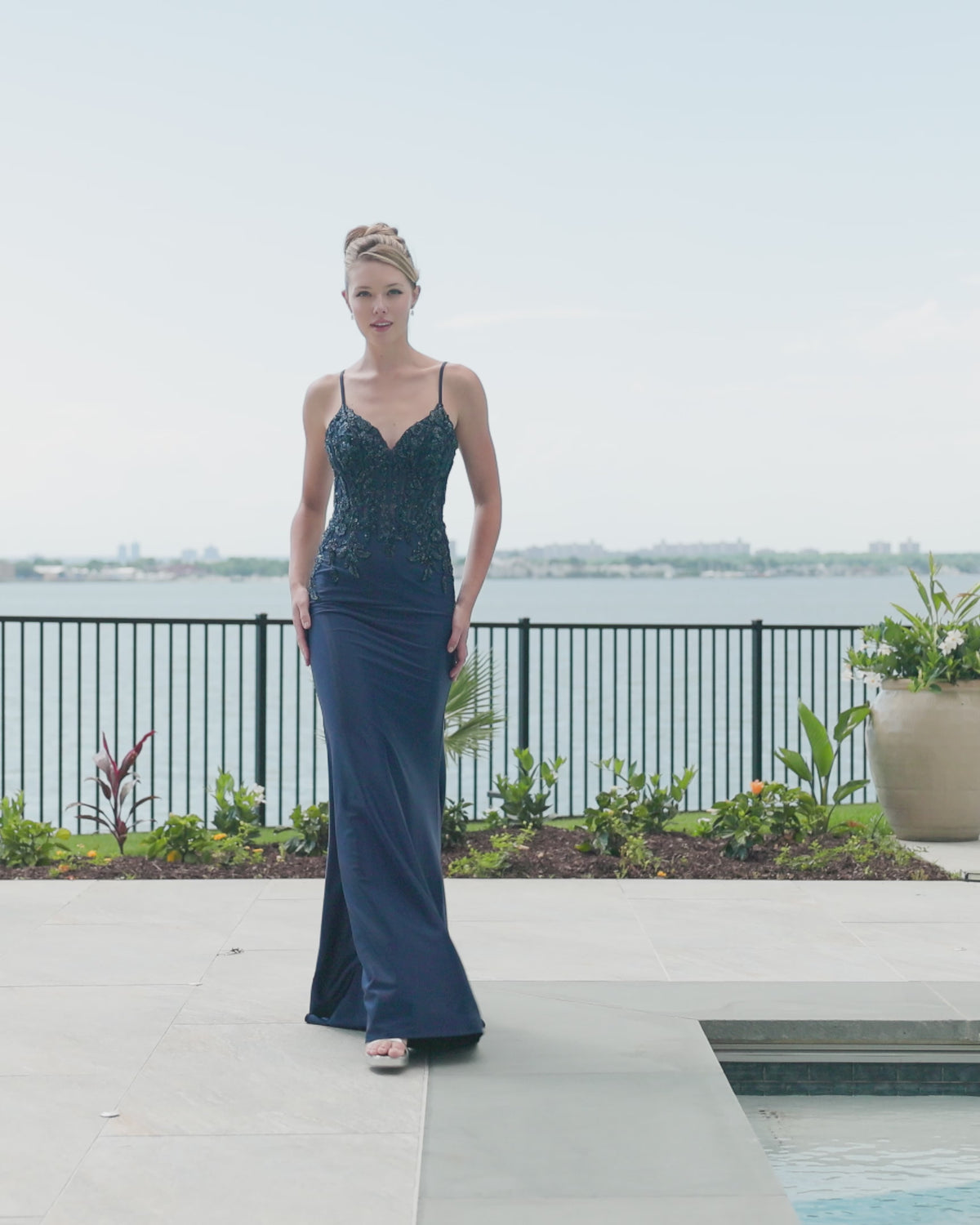 Faviana 11608 designer dress video