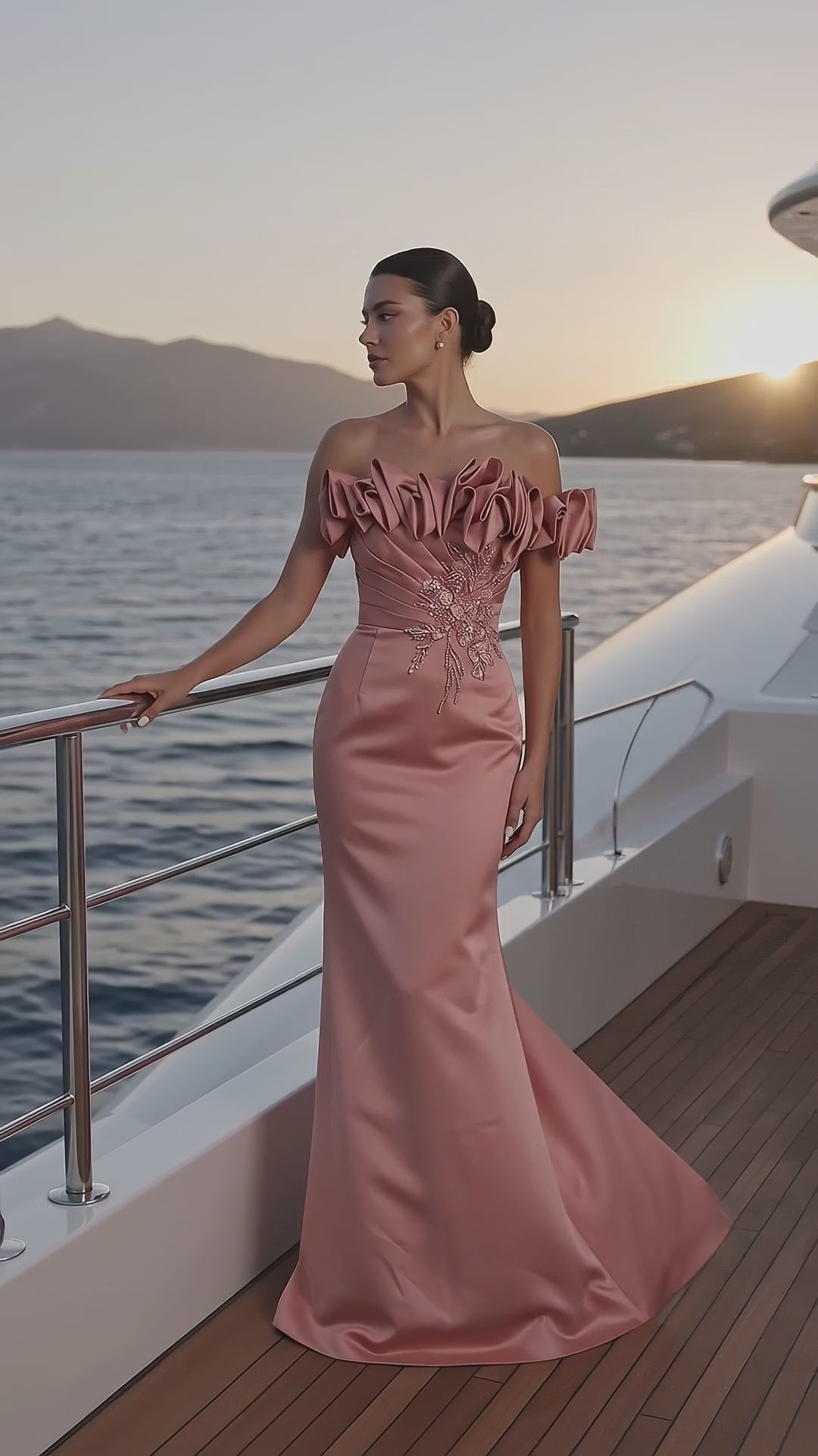 Terani 271M8451 designer dress video