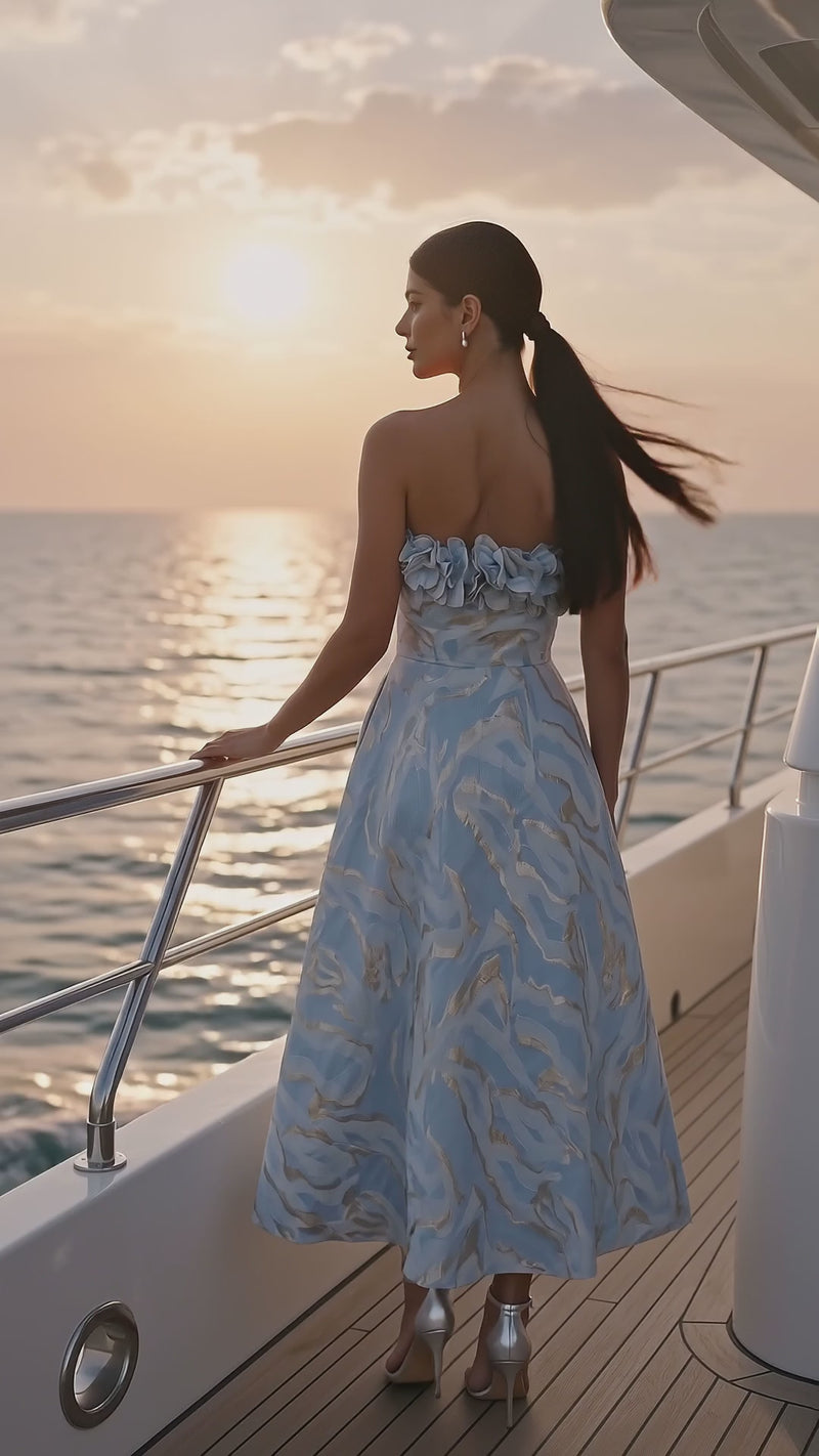 Terani 271C8002 designer dress video