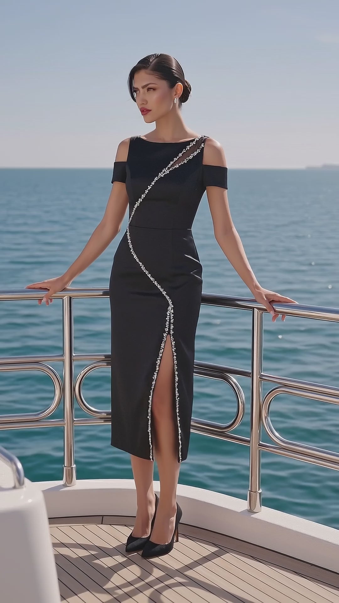 Terani 271C8203 designer dress video