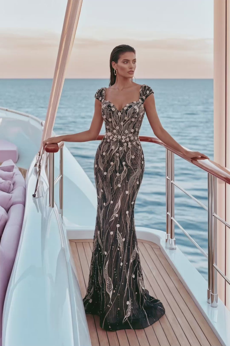 Terani 271GL8326 designer dress video