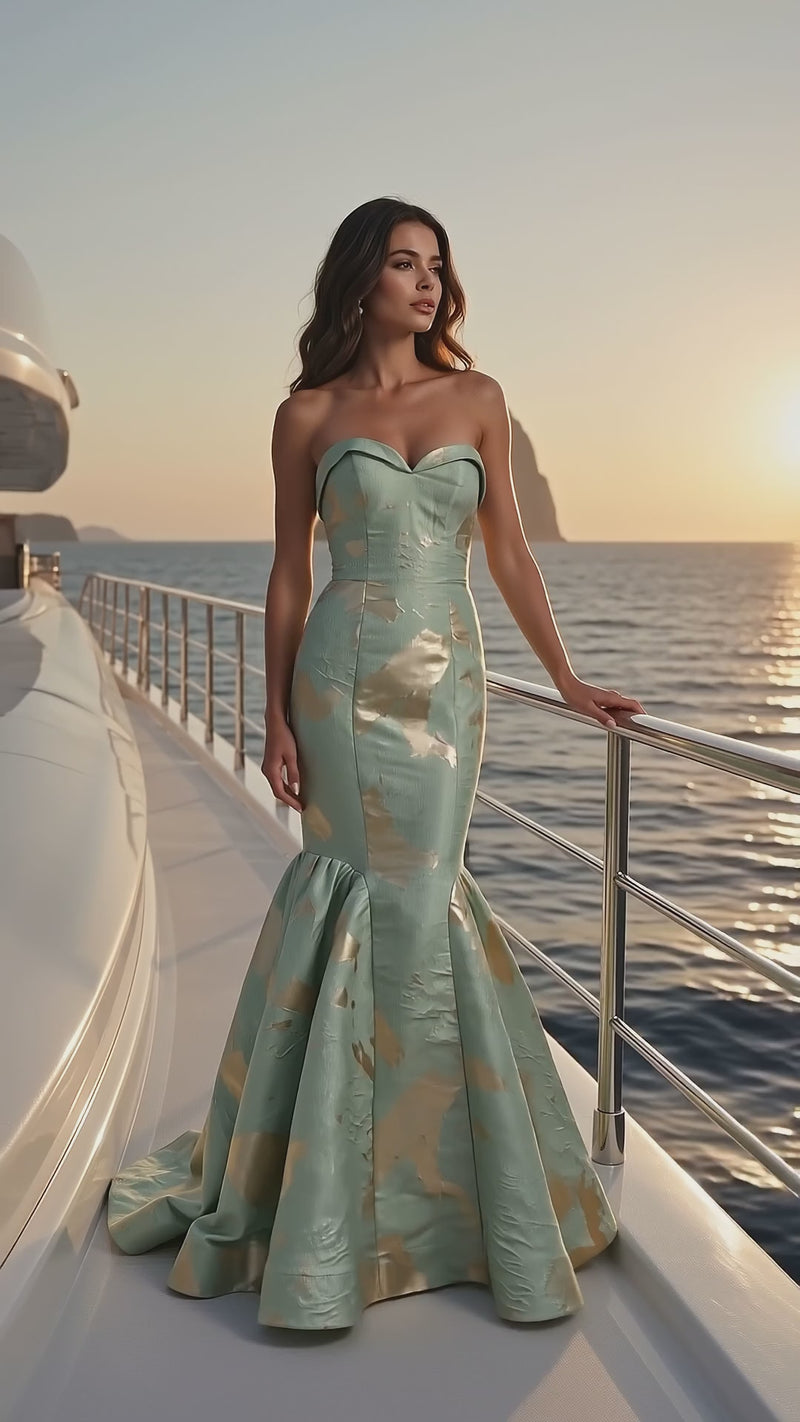 Terani 271E8292 designer dress video