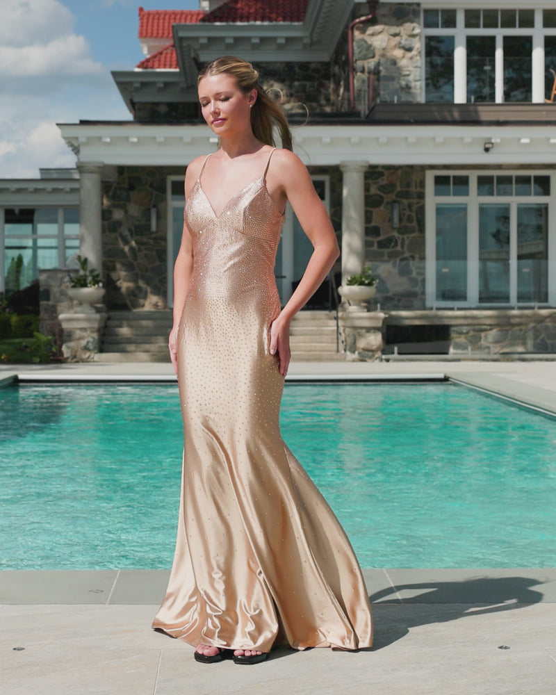 Faviana 11614 designer dress video