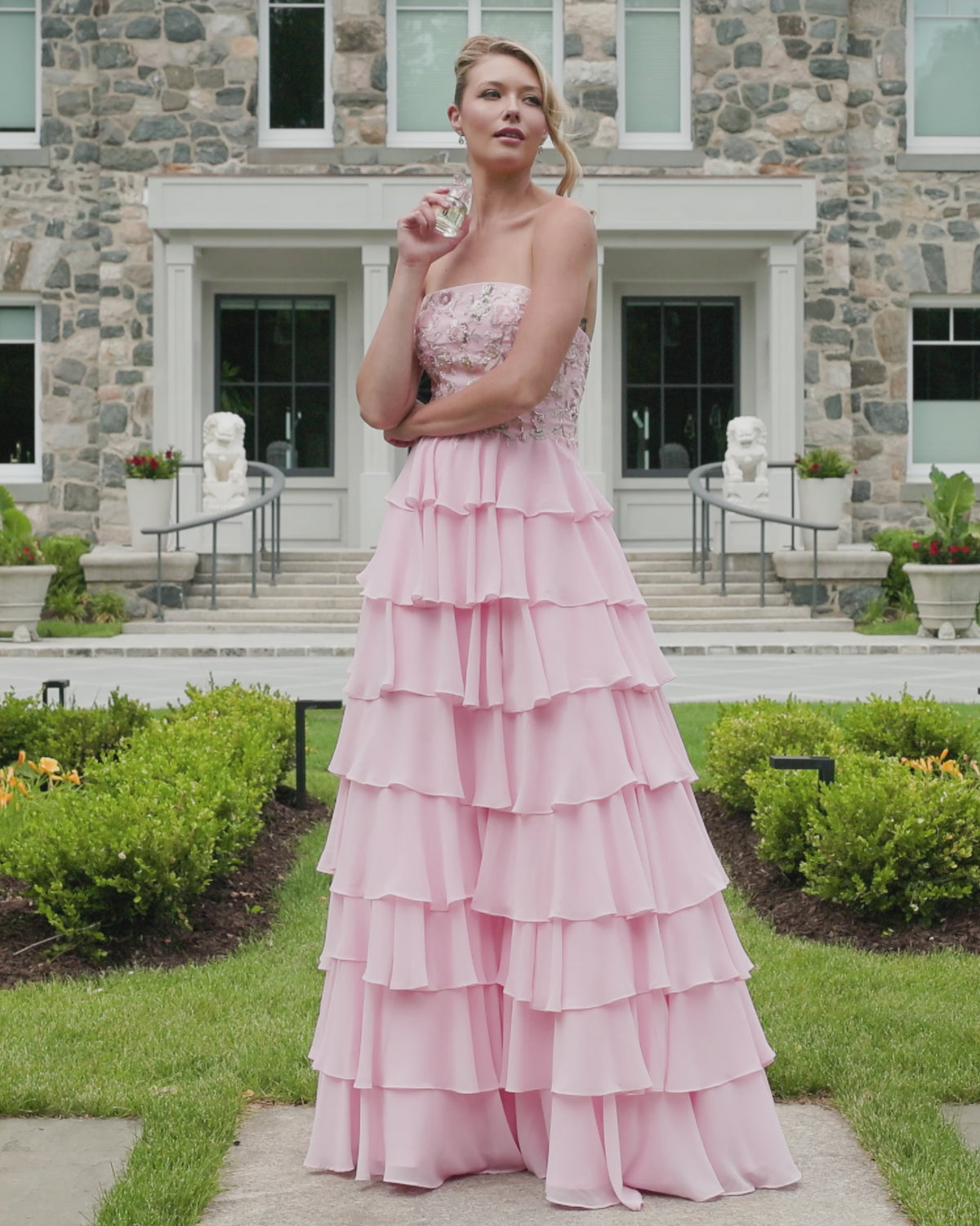 Faviana 11675 designer dress video