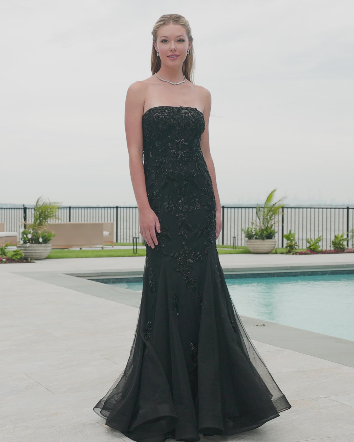 Faviana 11643 designer dress video