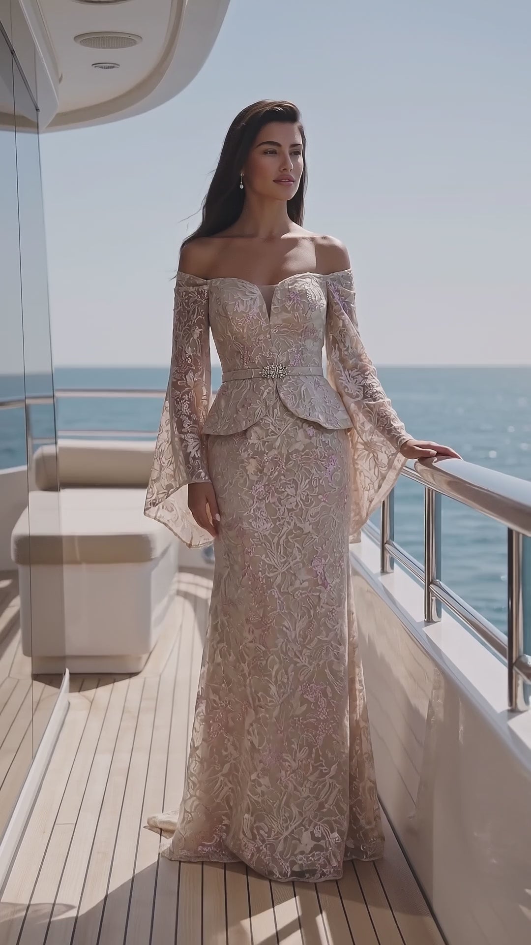 Terani 271M8412 designer dress video