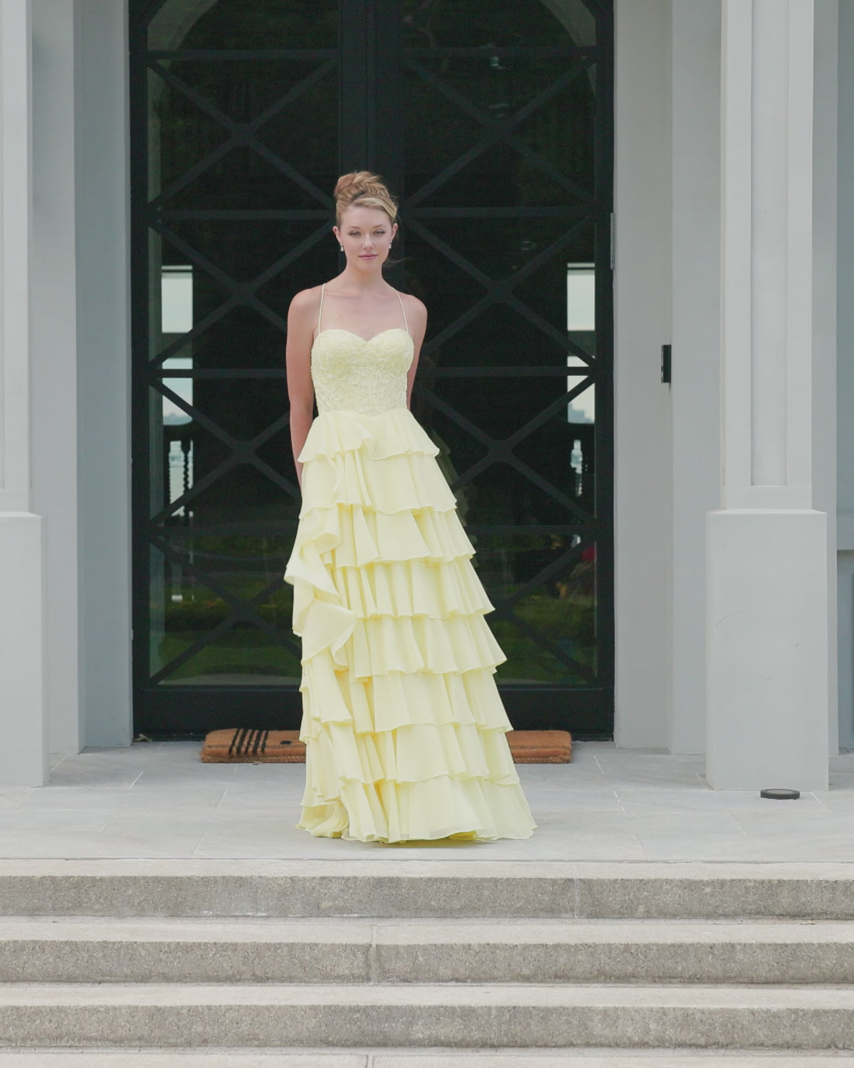 Faviana 11665 designer dress video