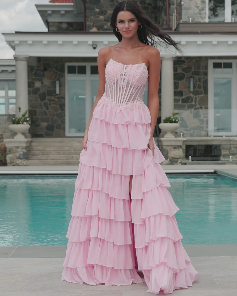 Faviana 11629 designer dress video