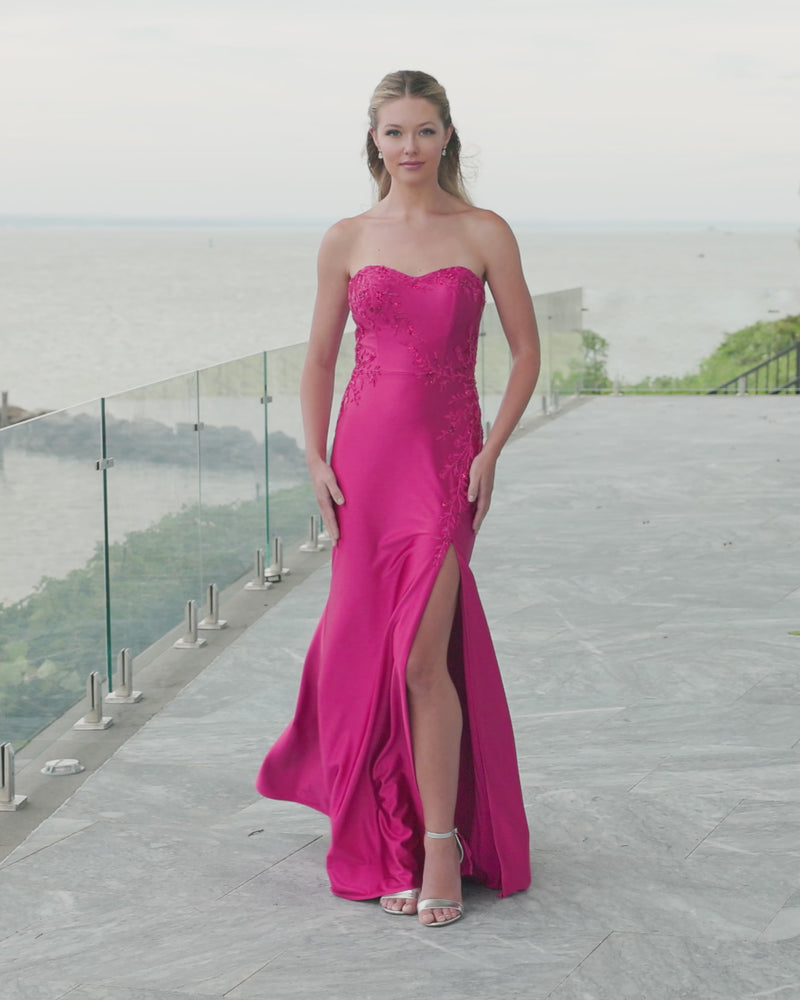 Faviana 11647 designer dress video
