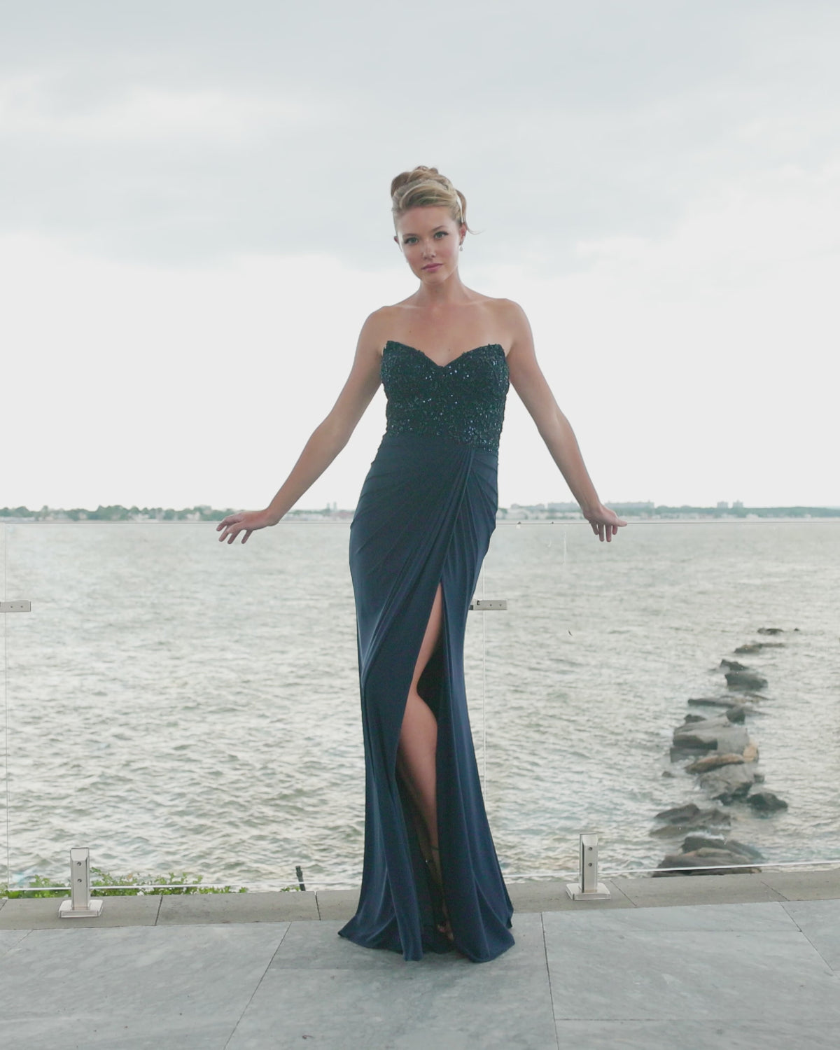 Faviana 11636 designer dress video