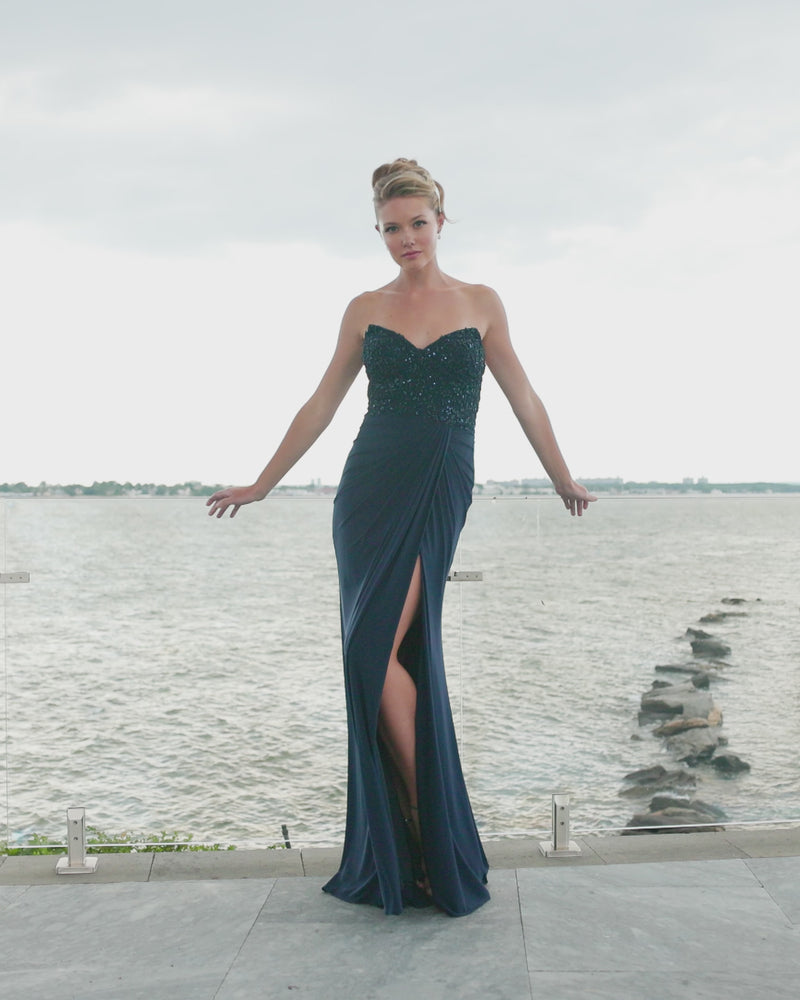 Faviana 11636 designer dress video