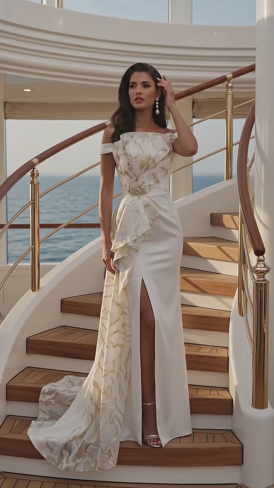 Terani 271E8323 designer dress video