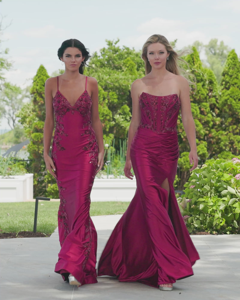 Faviana 11606 designer dress video