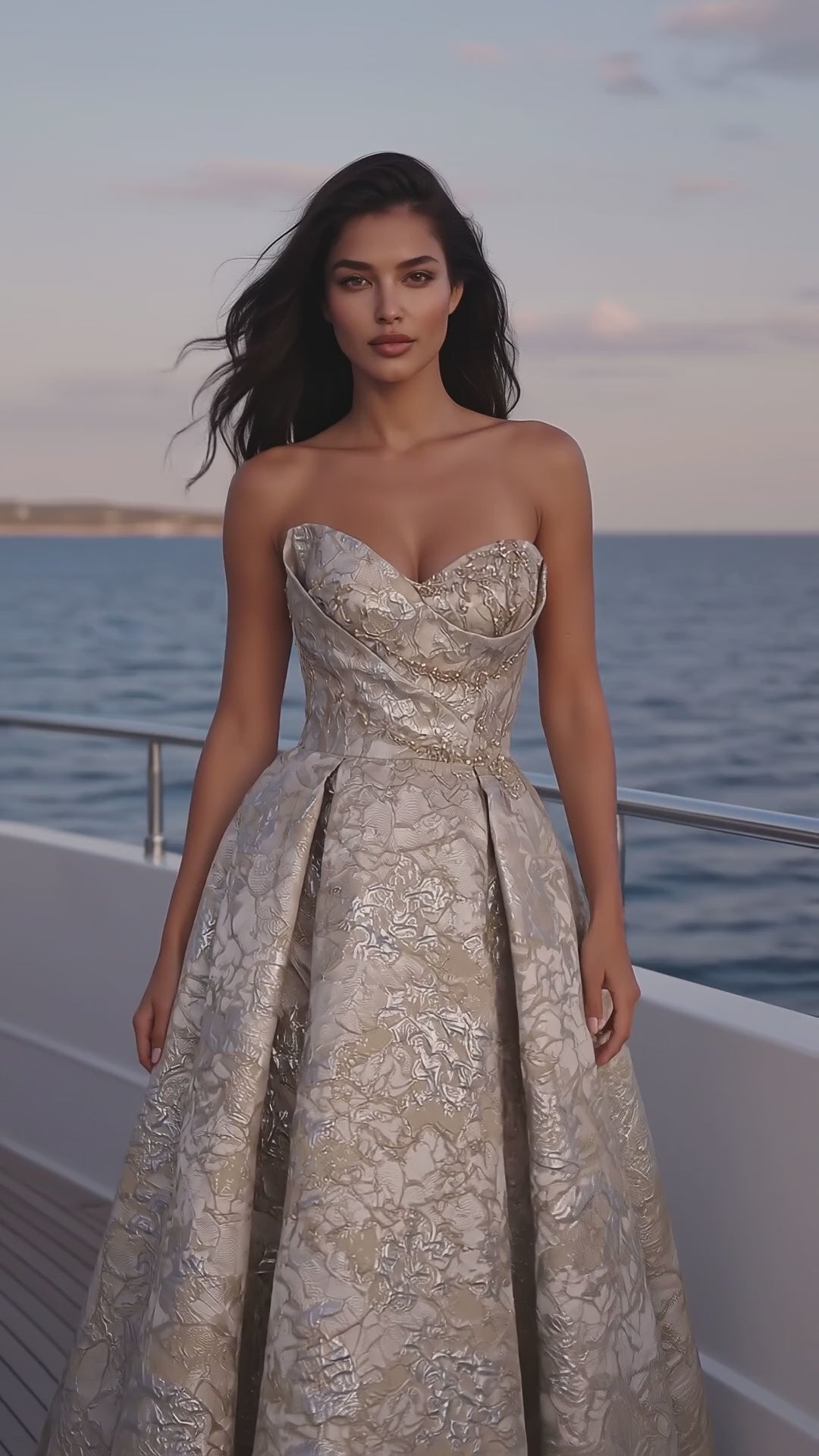 Terani 271M8442 designer dress video