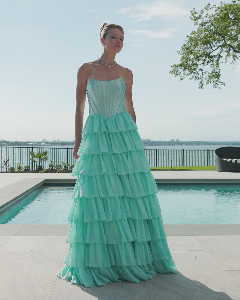 Faviana 11631 designer dress video
