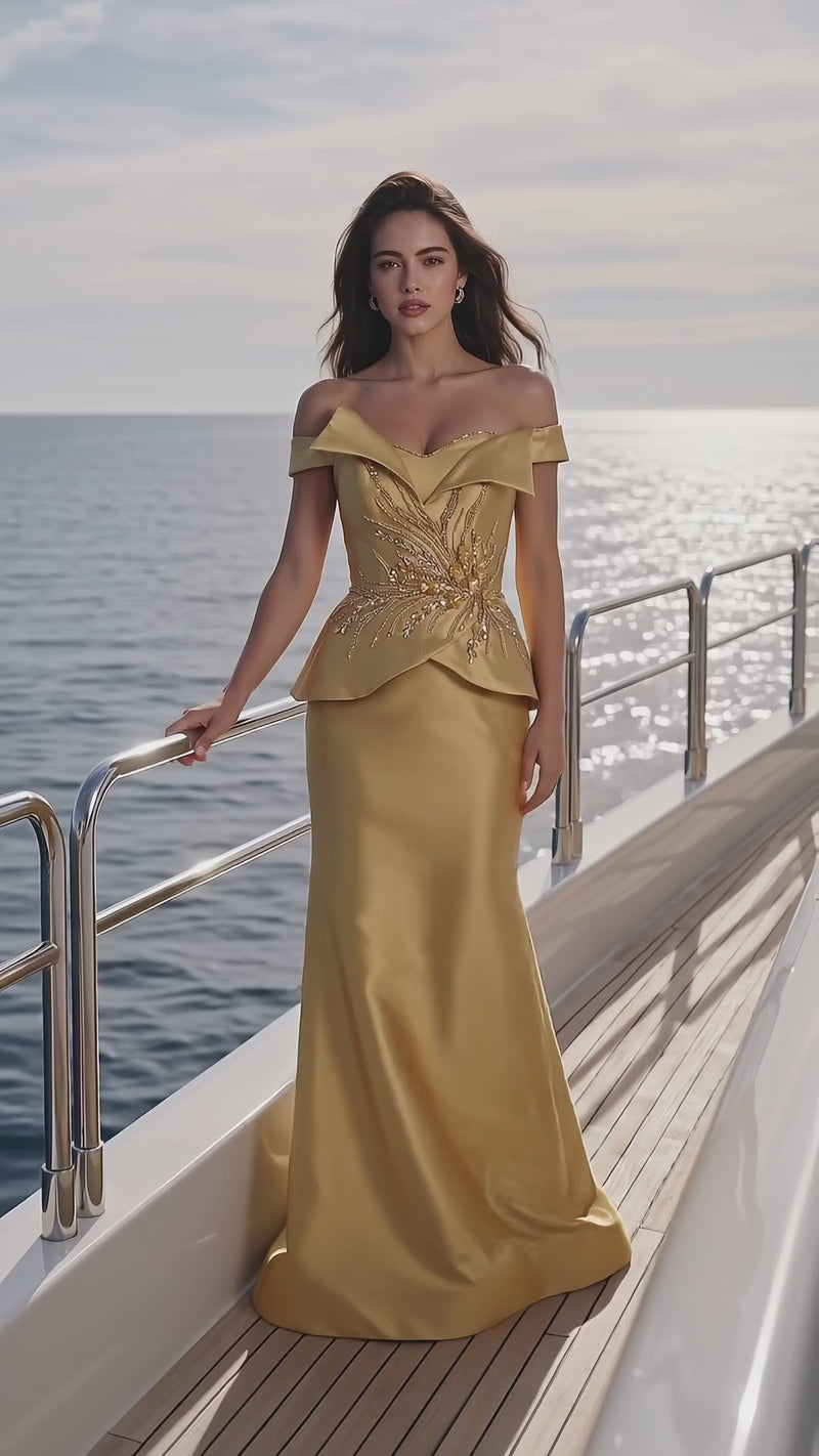 Terani 271M8459 designer dress video