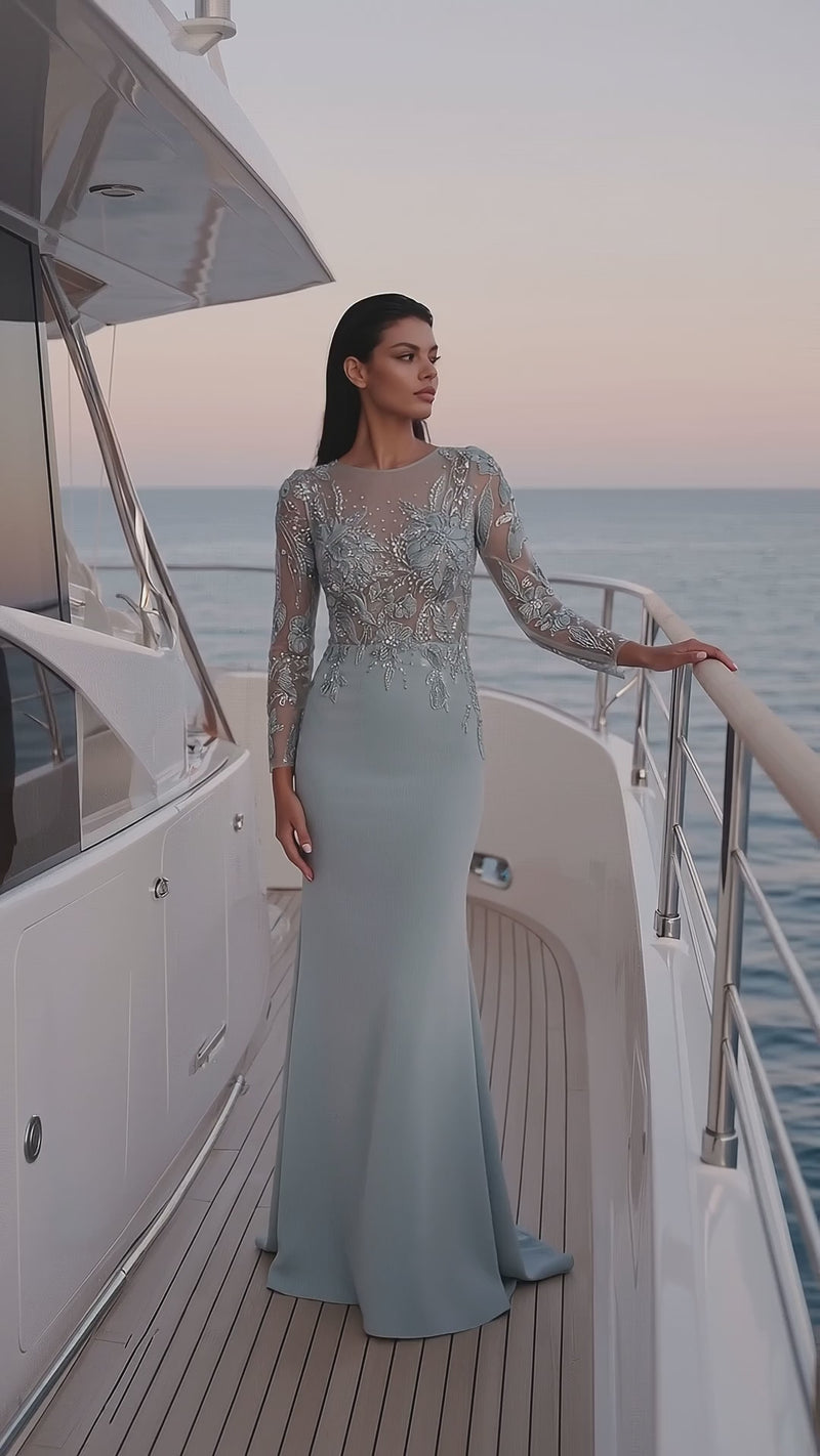 Terani 271M7335 designer dress video