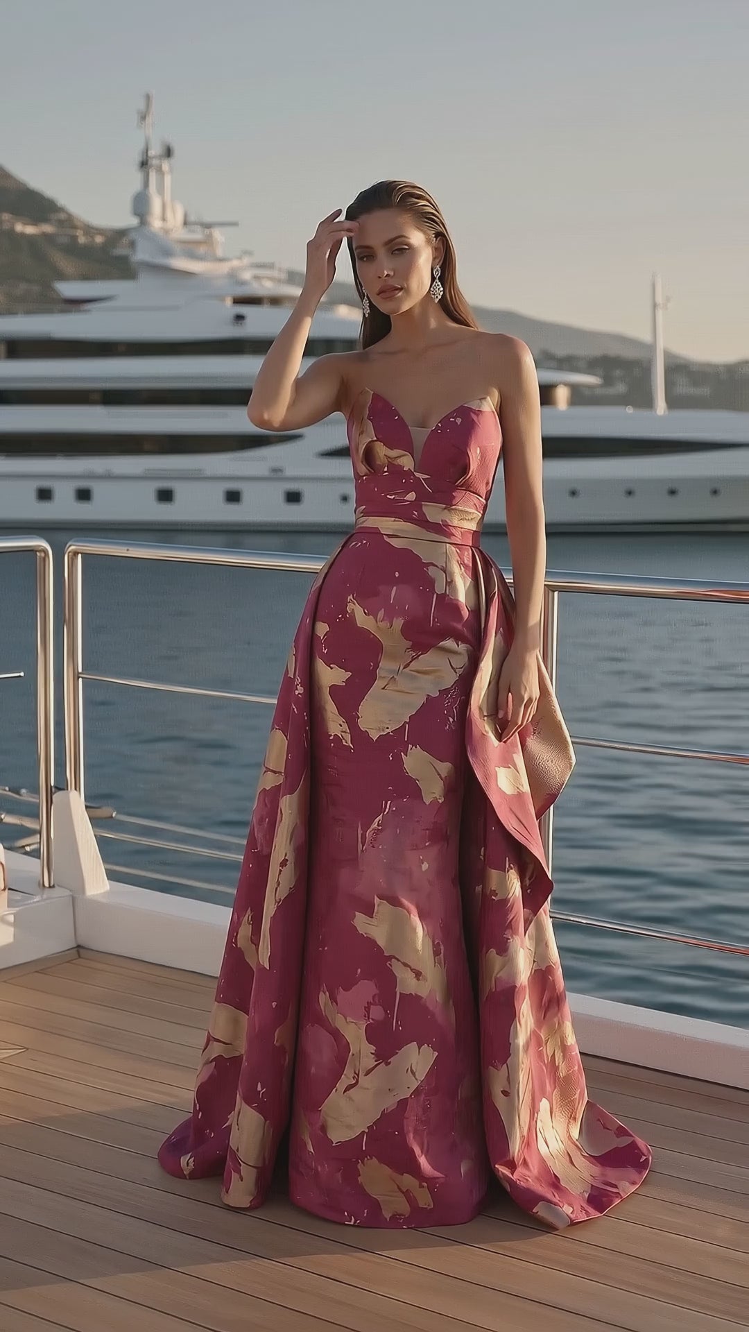 Terani 271E8298 designer dress video