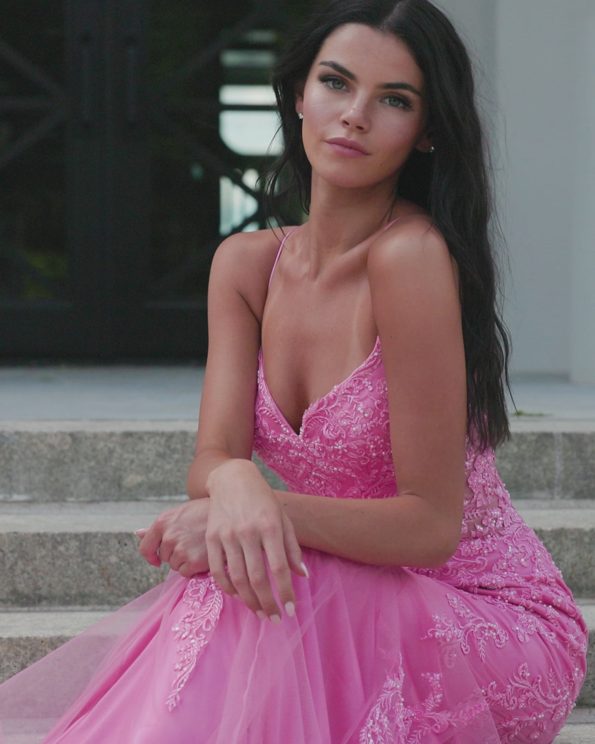 Faviana 11624 designer dress video