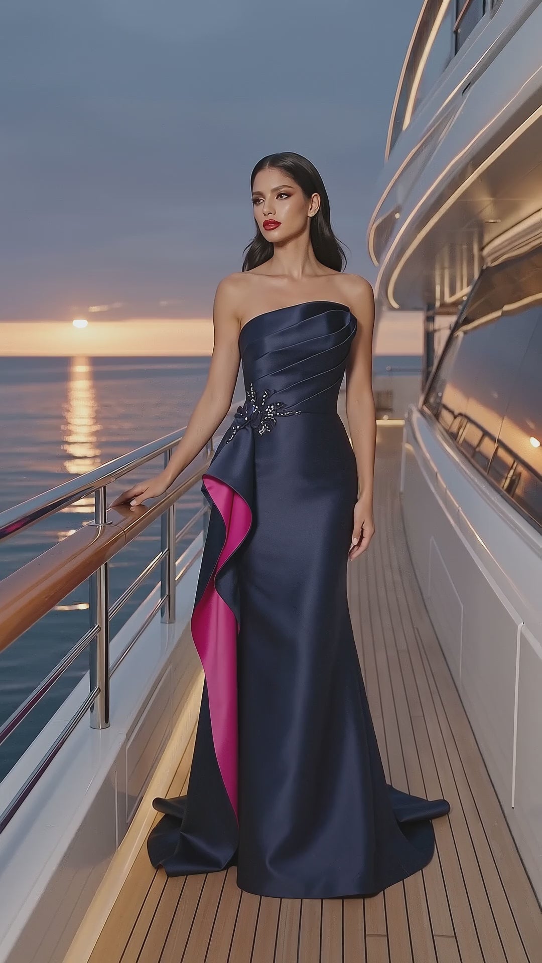 Terani 271E8350 designer dress video