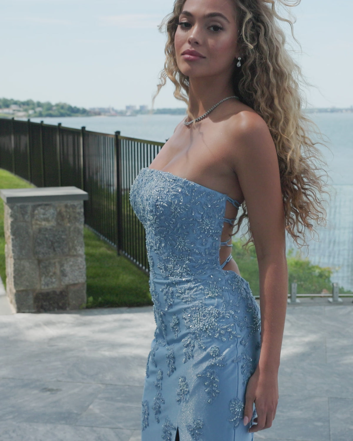 Faviana 11663 designer dress video