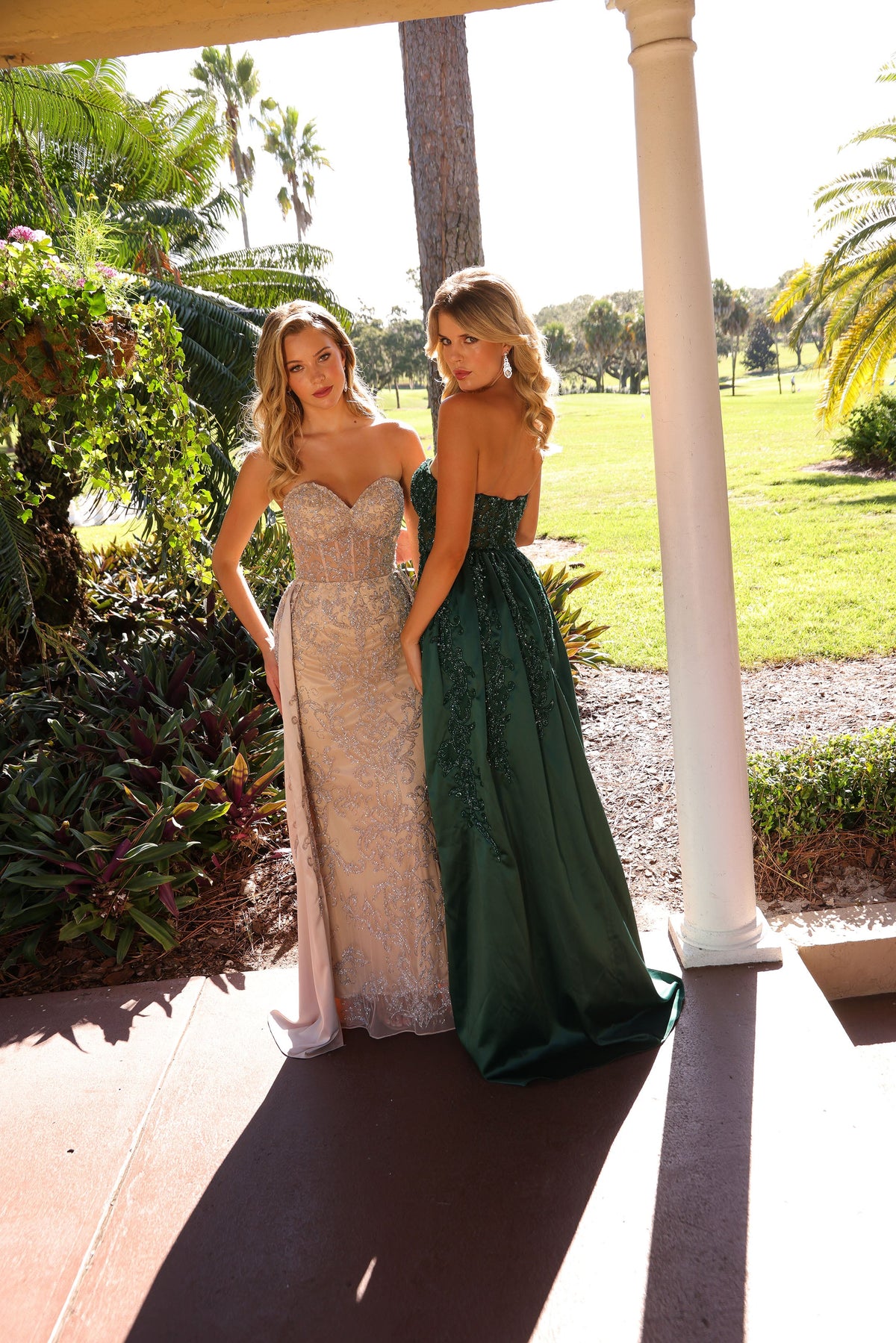 Primavera Couture 12213_NUDE_FOREST_GREEN_2