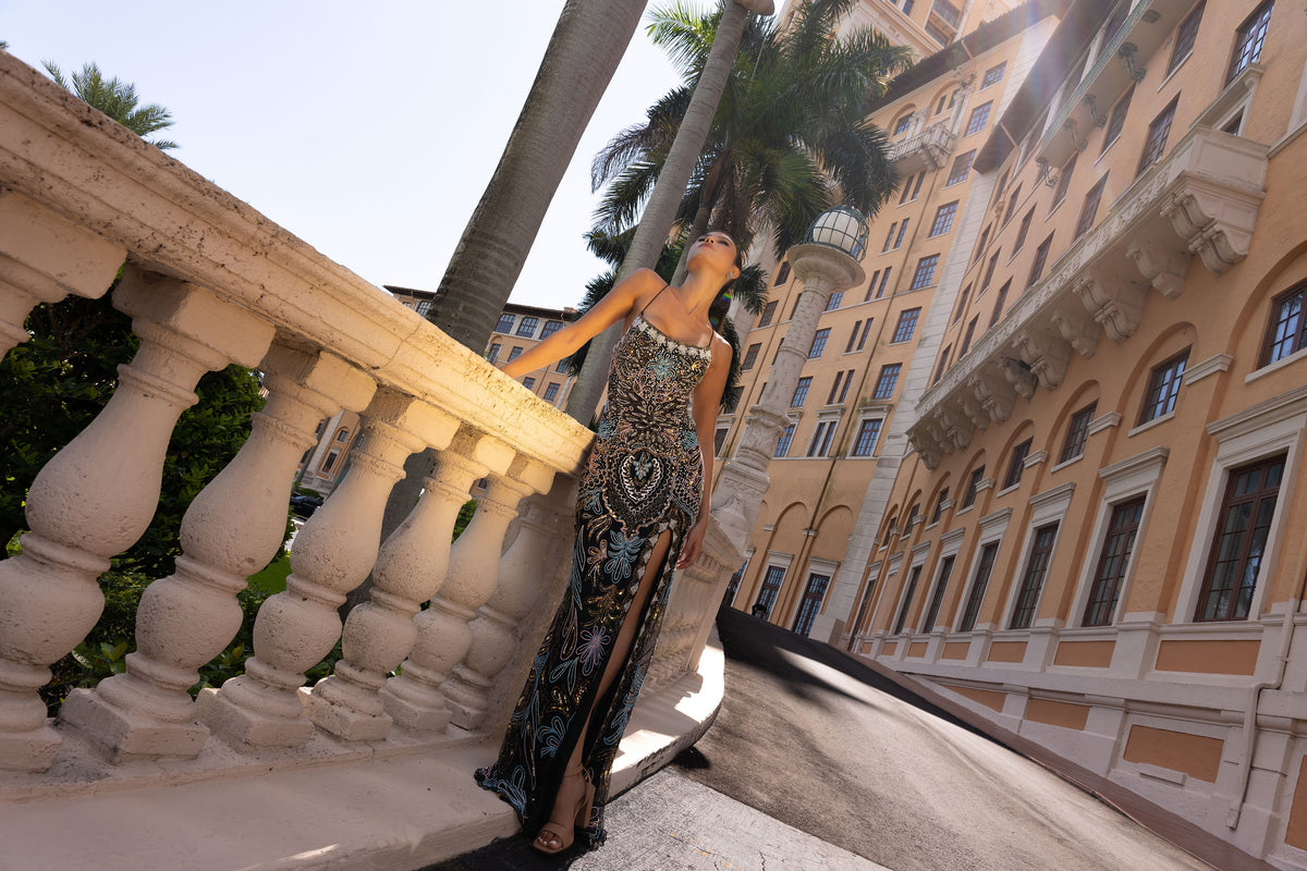 Primavera Couture 4156_BLACK_MULTI_5