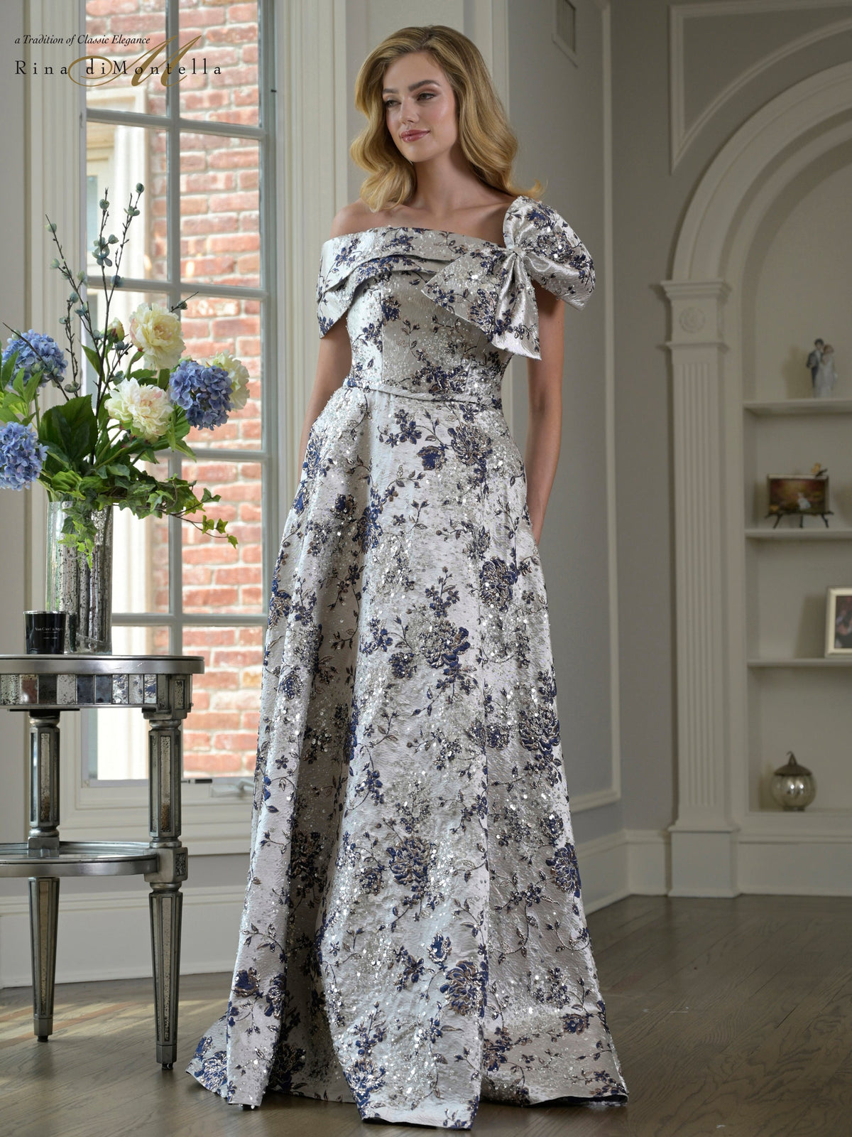 Rina Di Montella RD3425_NAVY_F1