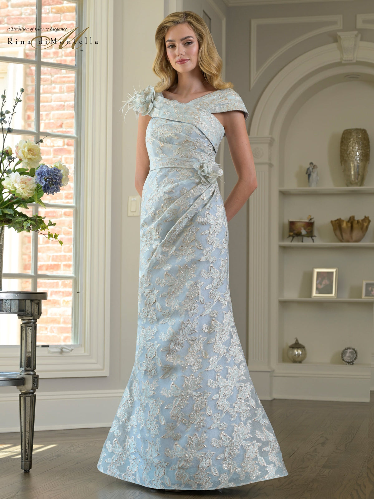 Rina Di Montella RD3428_BLUE_F1