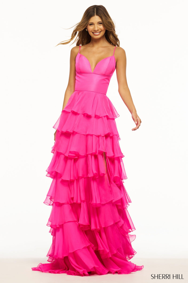 Sherri Hill 56108-brightpink-dress-1
