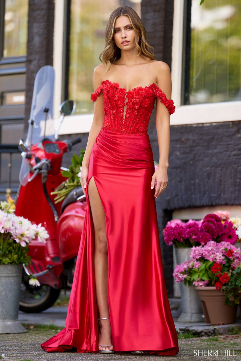 Sherri Hill 56176-red-dress-1