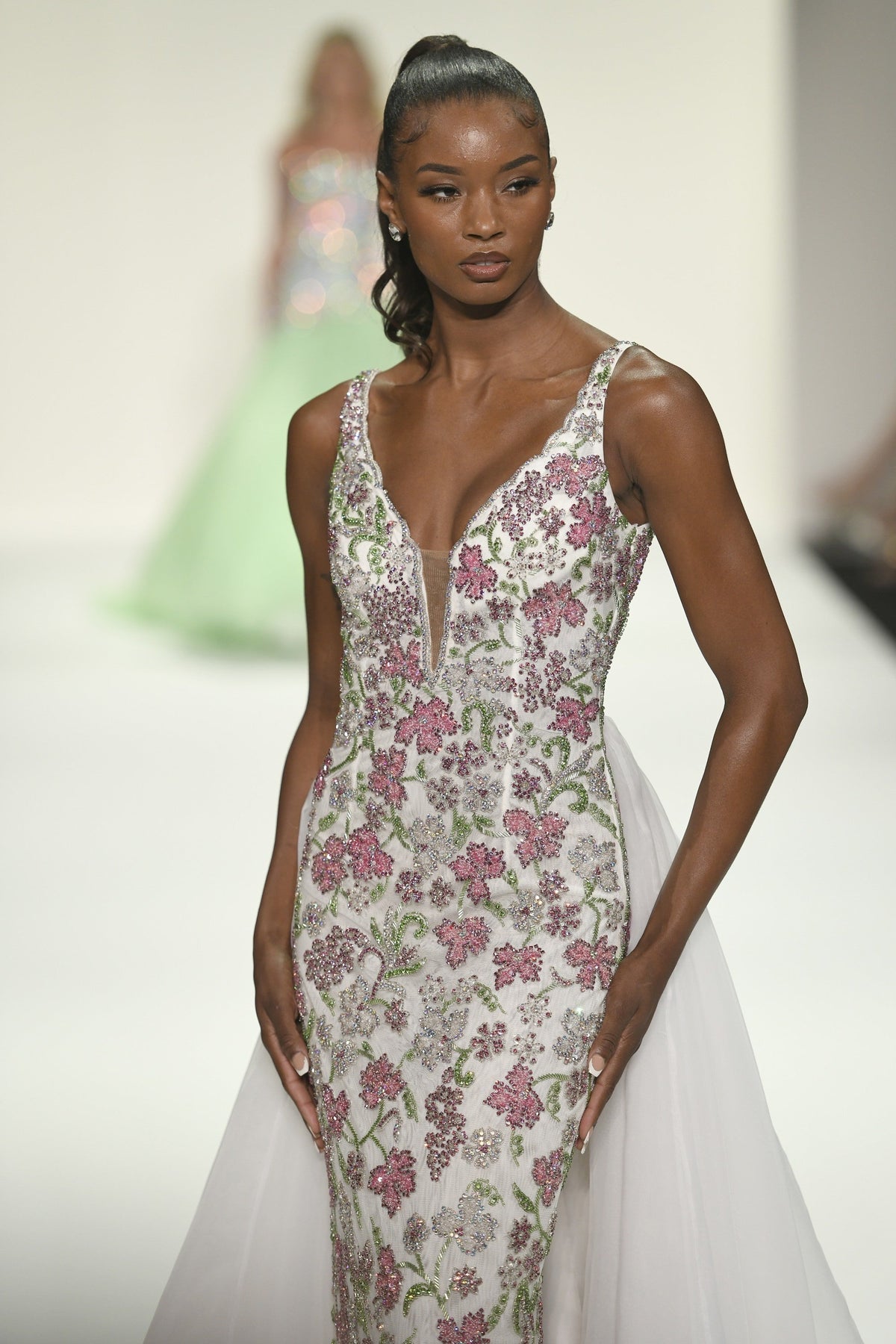 Sherri Hill 56390-ivorypinkgreen-dress-1