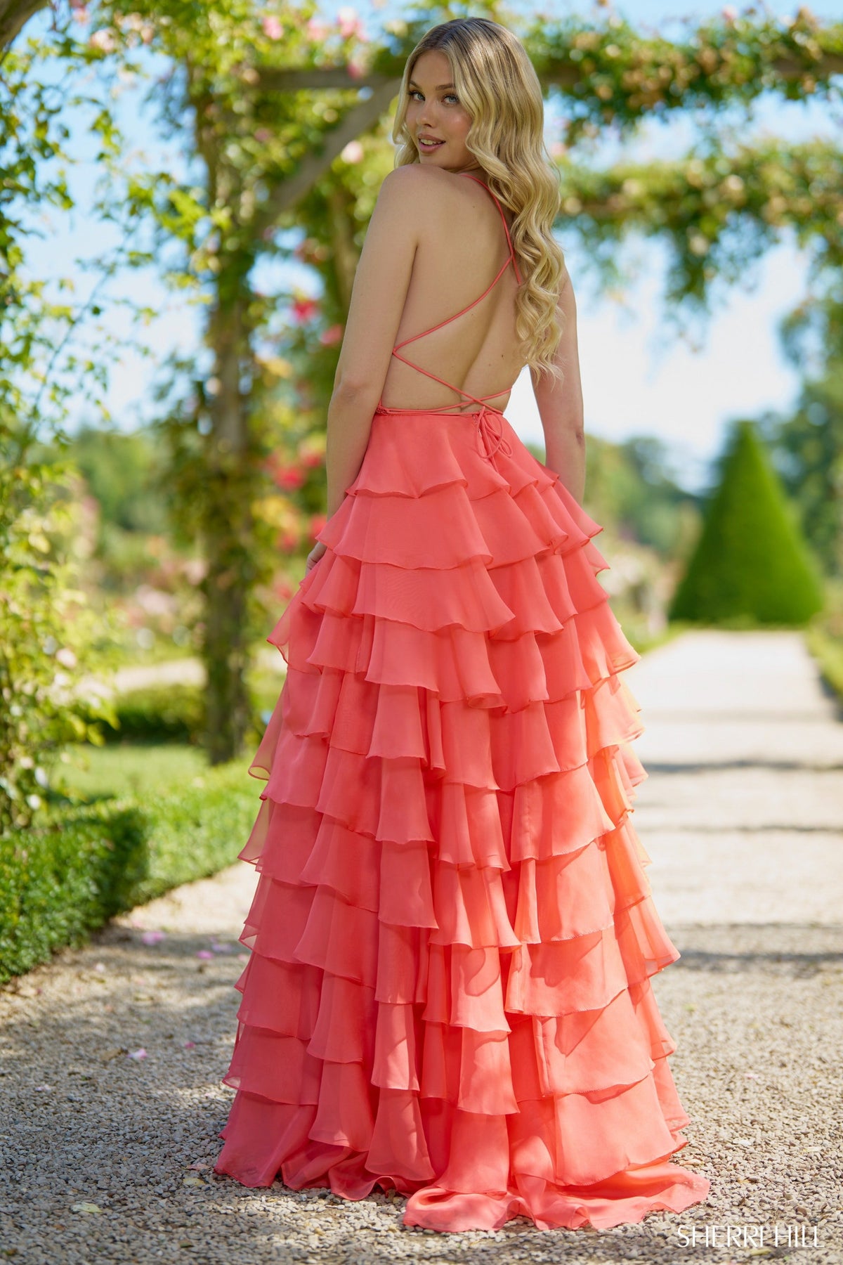 Sherri Hill 56866-coral-dress-3