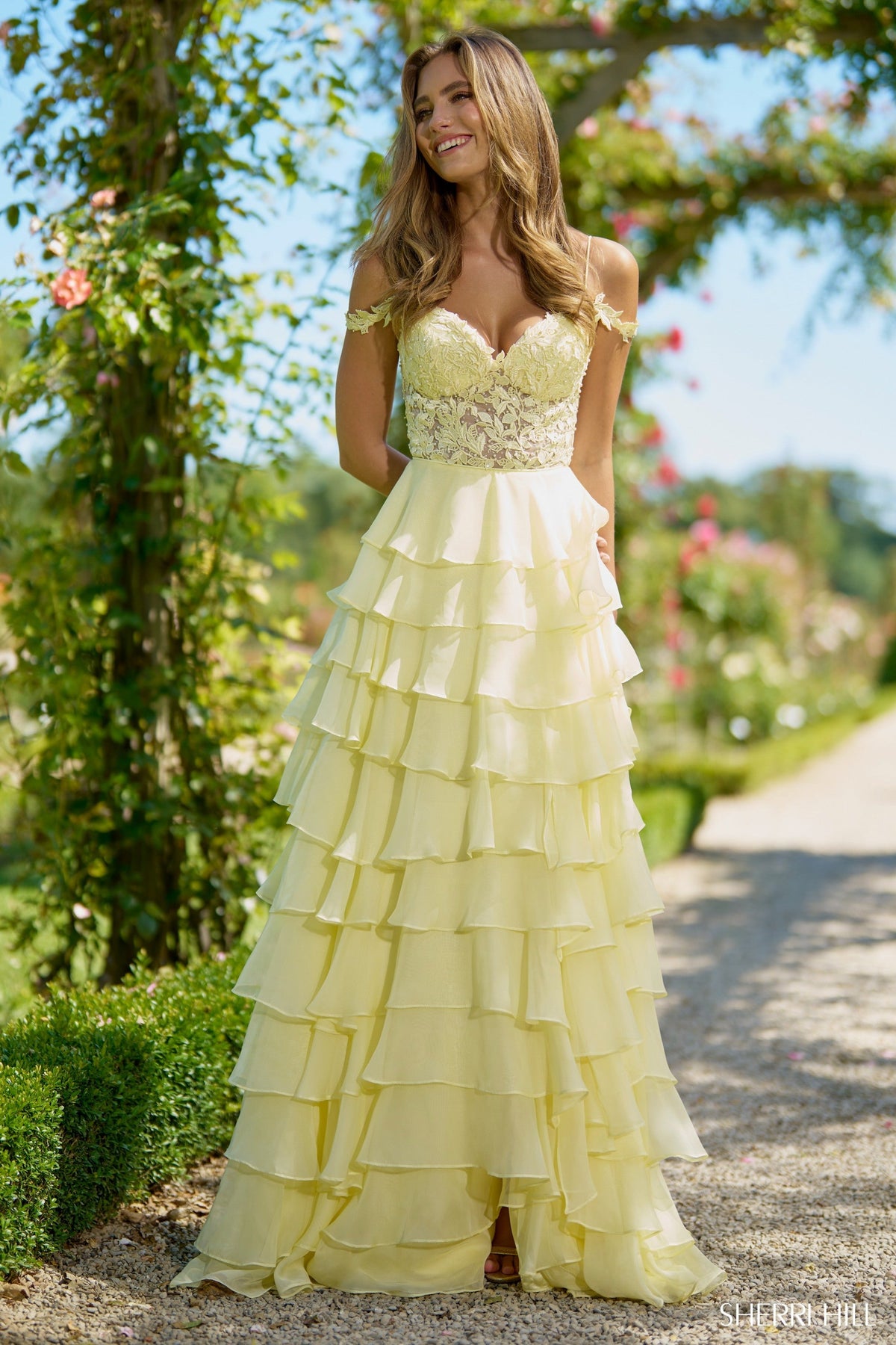 Sherri Hill 56868-yellow-dress-2