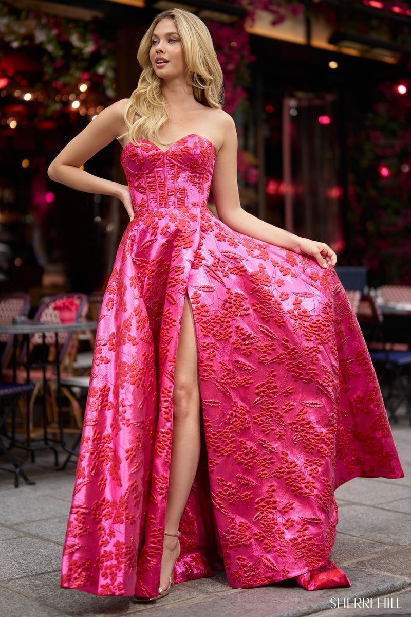 Sherri Hill 56928-fuchsia-dress-1