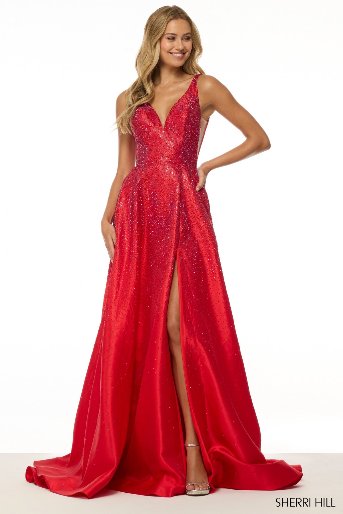 Sherri Hill 56990-red-dress-1