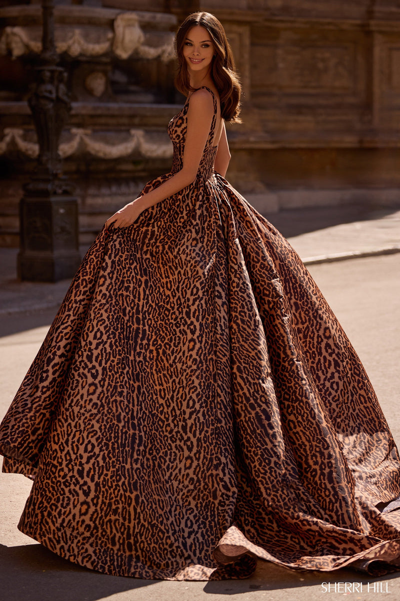 Sherri Hill 57472-cheetahprint-dress-4